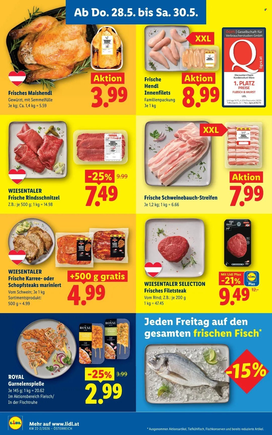 LIDL Flugblatt - Ab Donnerstag, 28.5.2026
