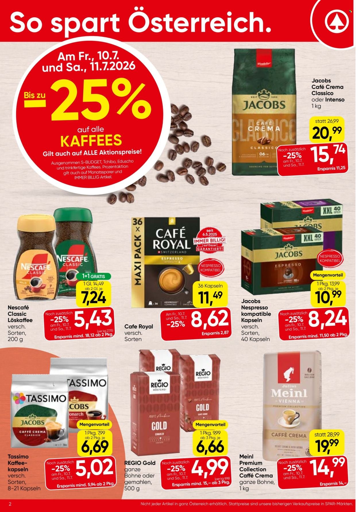 INTERSPAR Flugblatt - Ab Donnerstag, 9.7.2026