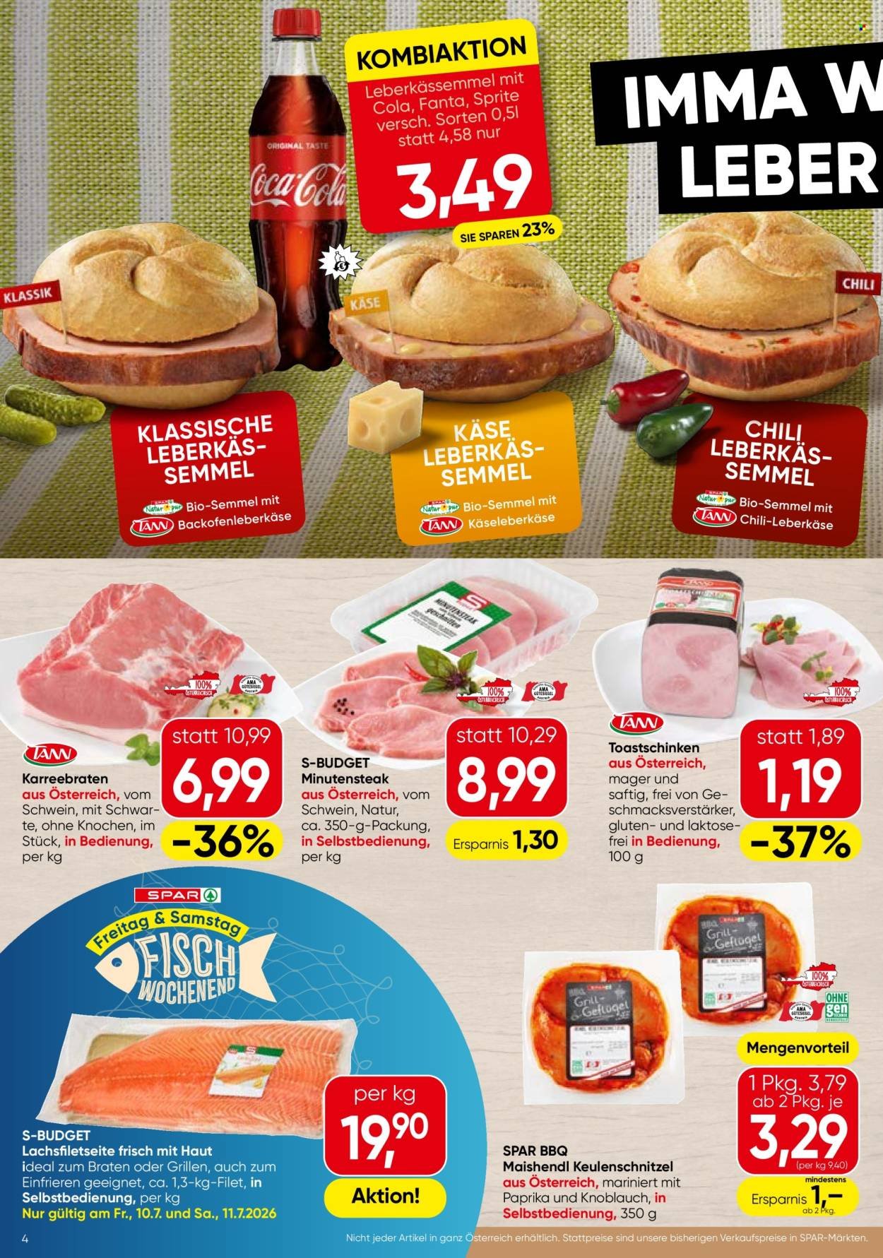 INTERSPAR Flugblatt - Ab Donnerstag, 9.7.2026