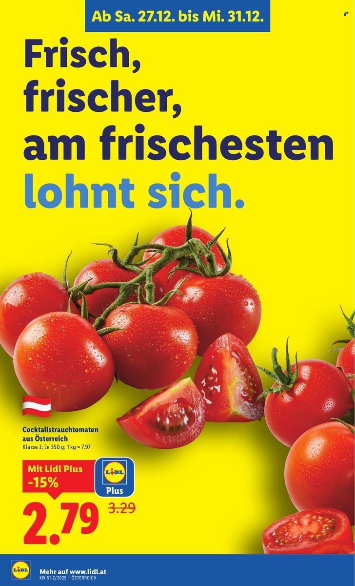 LIDL Flugblatt - Ab Samstag, 27.12.2025