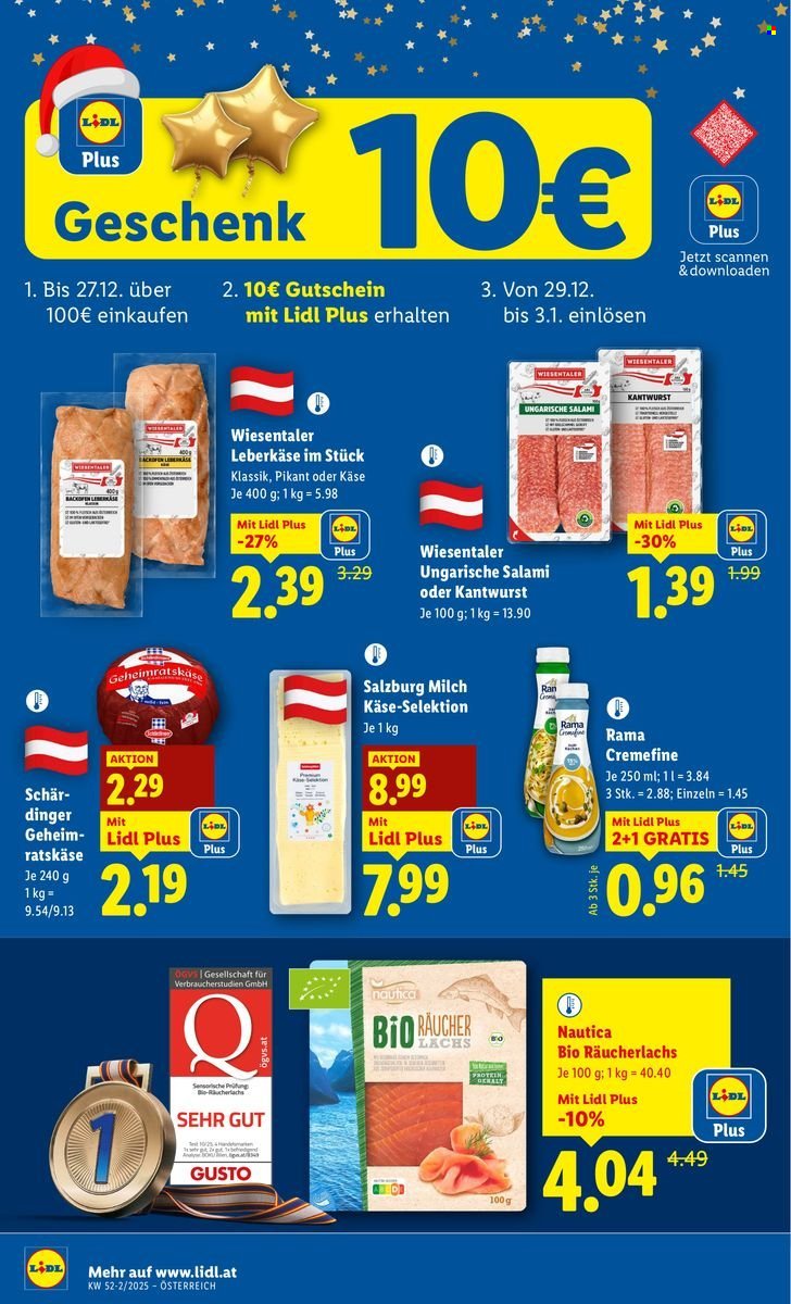 LIDL Flugblatt - Ab Samstag, 27.12.2025