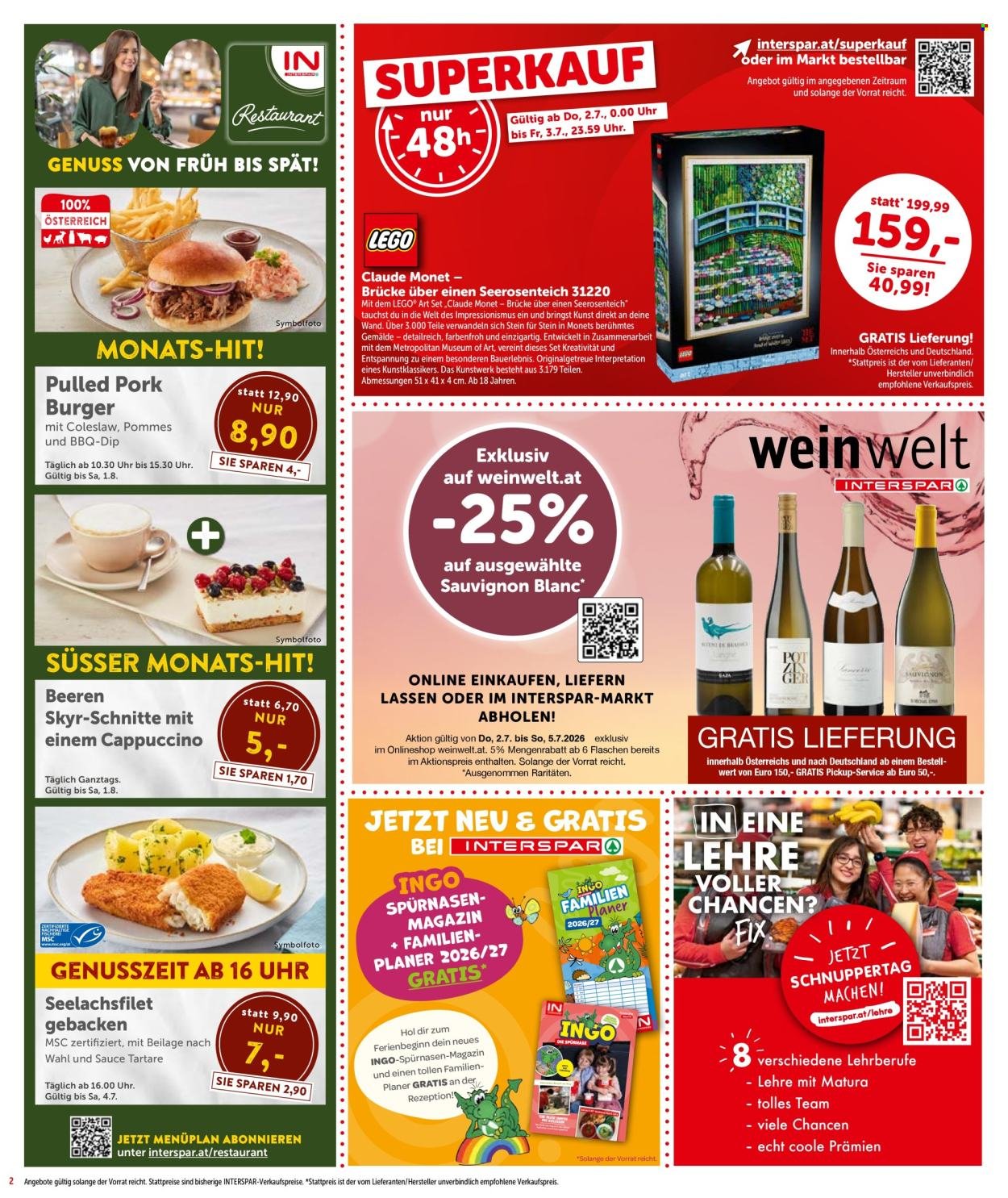 INTERSPAR Flugblatt - Ab Mittwoch, 1.7.2026