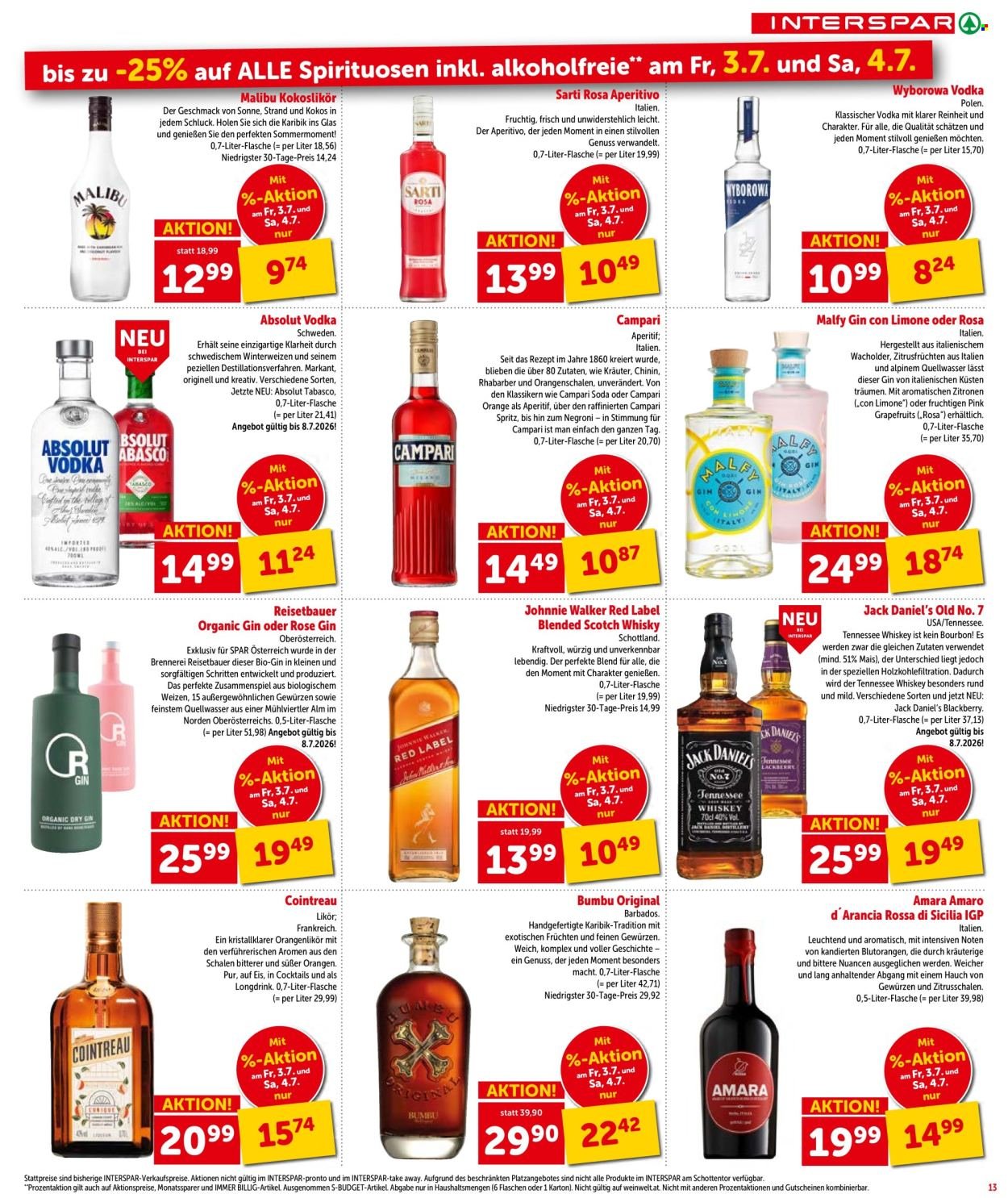 INTERSPAR Flugblatt - Ab Mittwoch, 1.7.2026