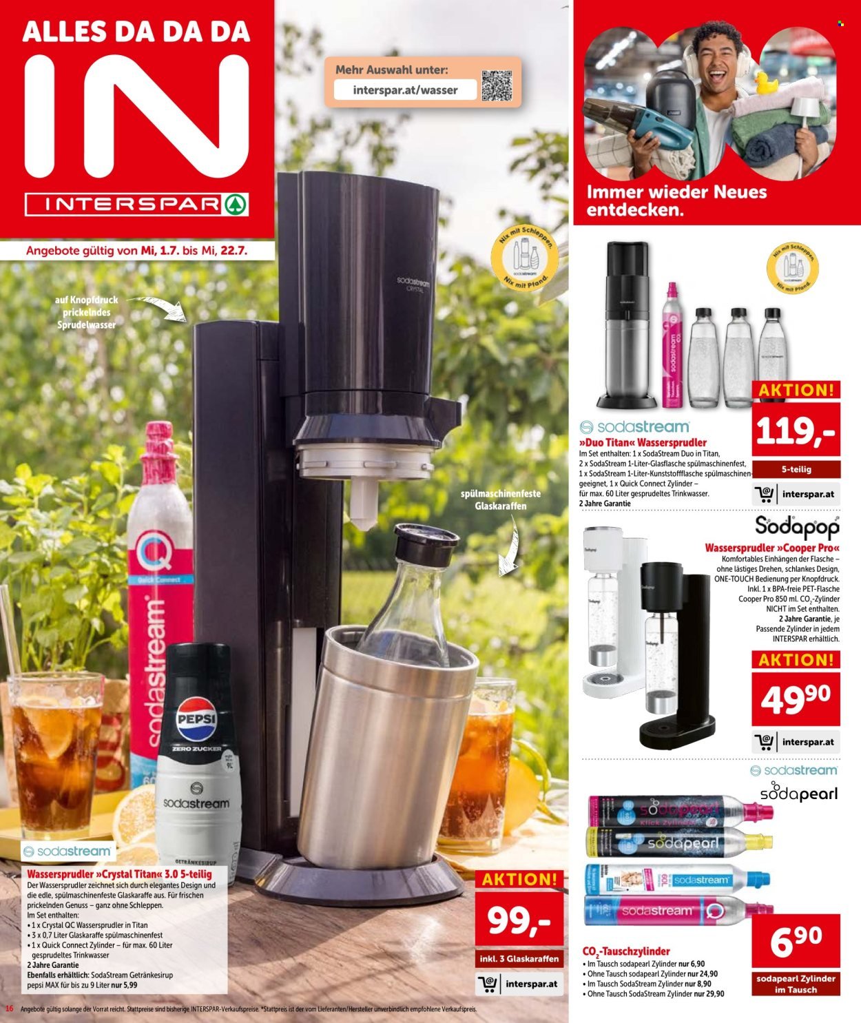 INTERSPAR Flugblatt - Ab Mittwoch, 1.7.2026