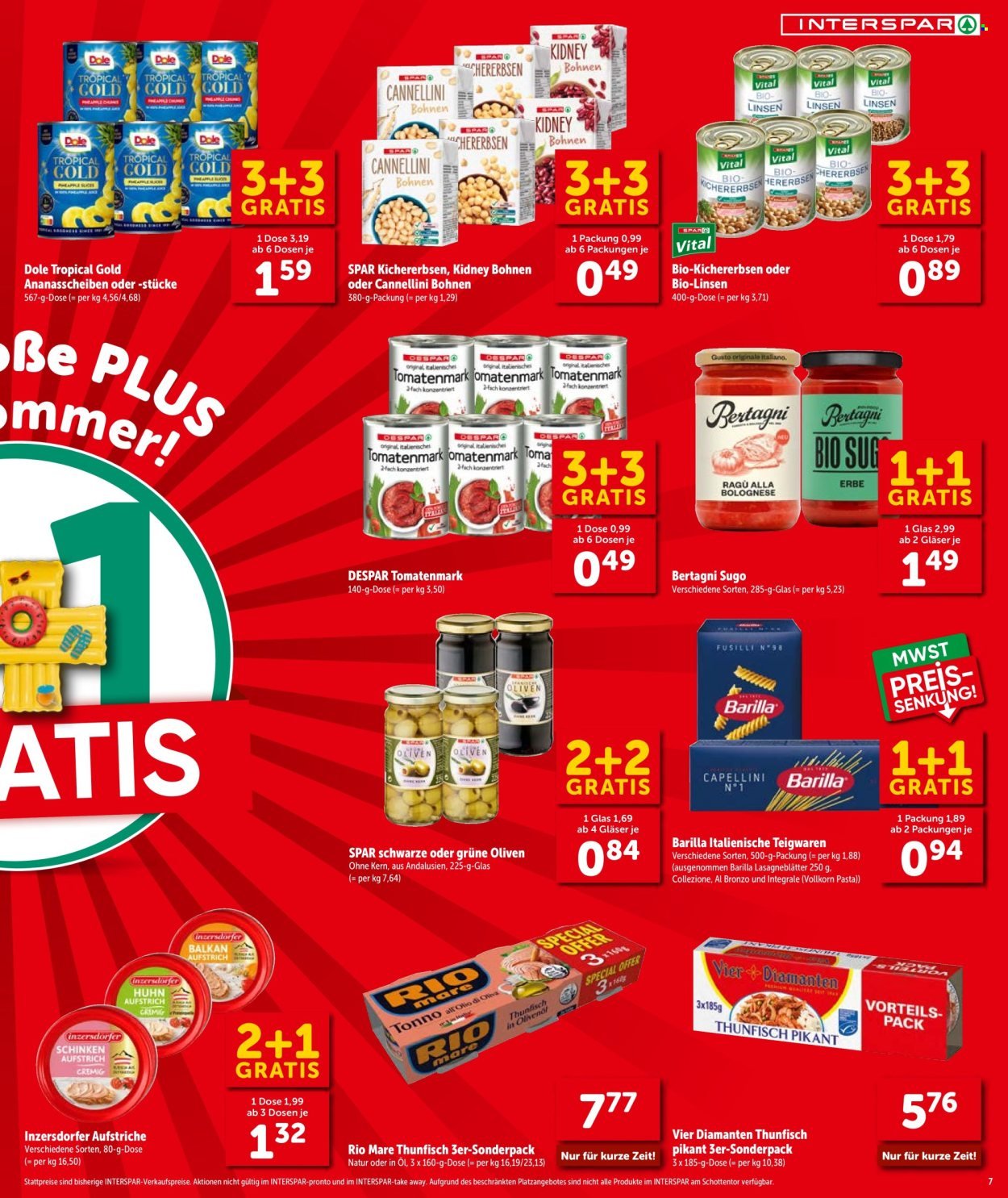 INTERSPAR Flugblatt - Ab Mittwoch, 1.7.2026