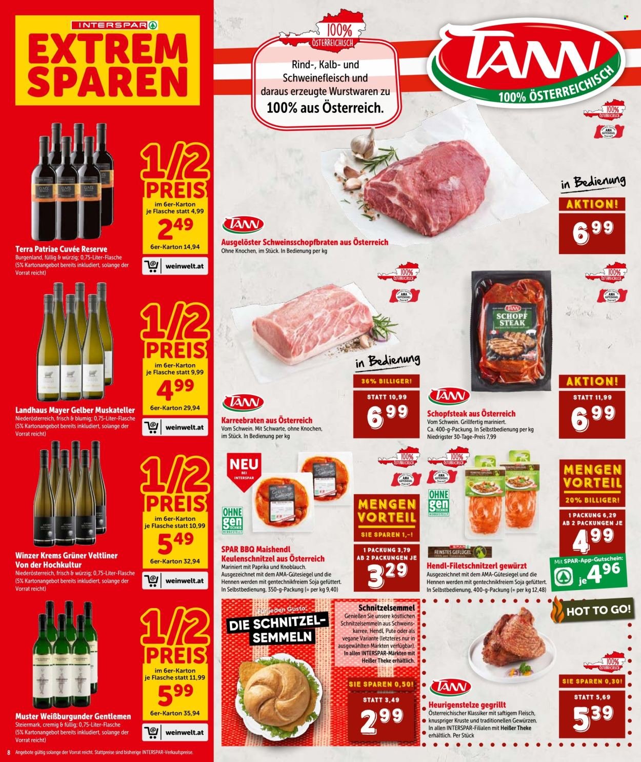 INTERSPAR Flugblatt - Ab Mittwoch, 1.7.2026