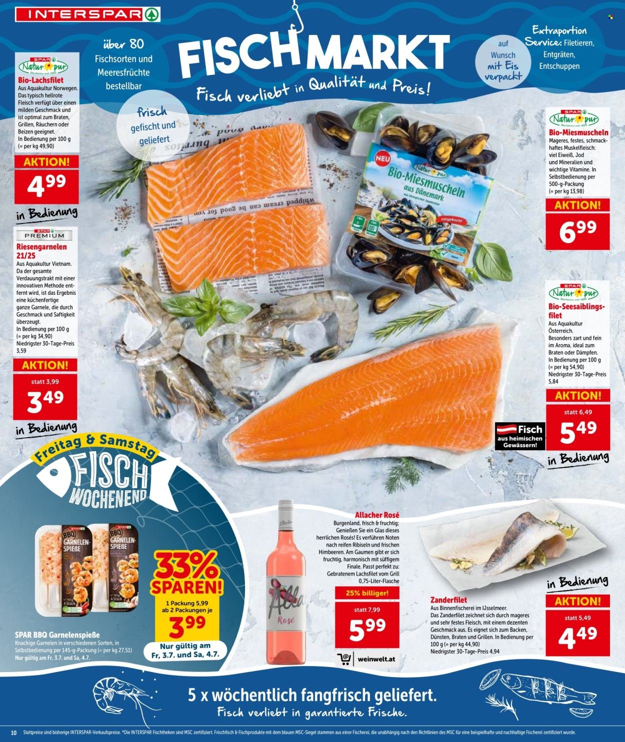 INTERSPAR Flugblatt - Ab Mittwoch, 1.7.2026
