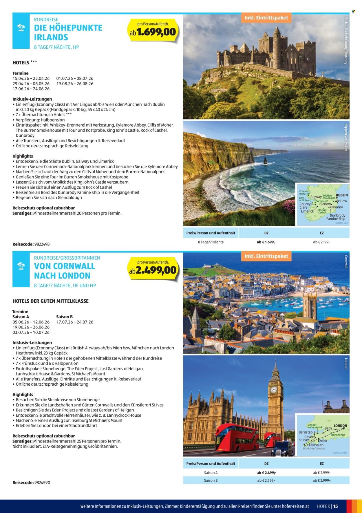 HOFER Flugblatt - Ab Mittwoch, 31.12.2025