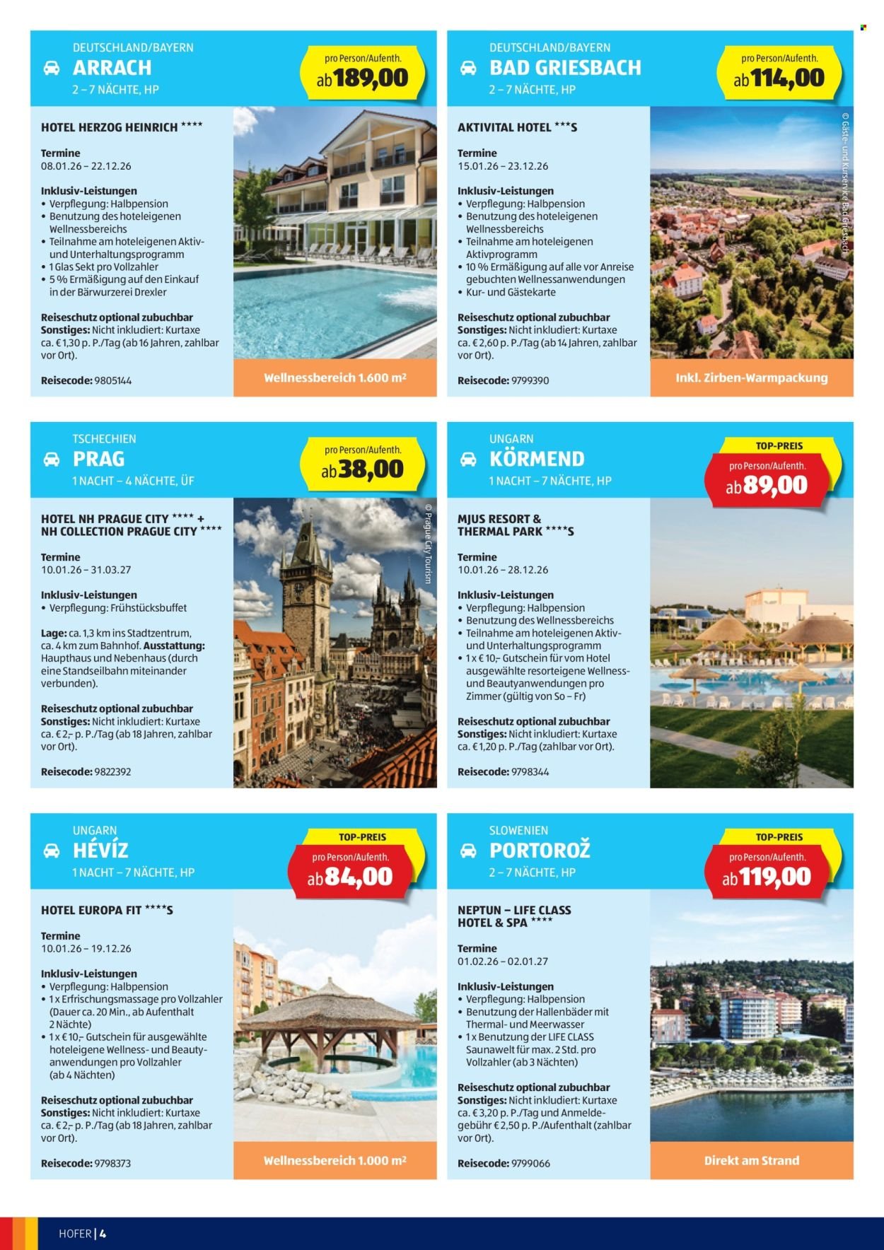 HOFER Flugblatt - Ab Mittwoch, 31.12.2025