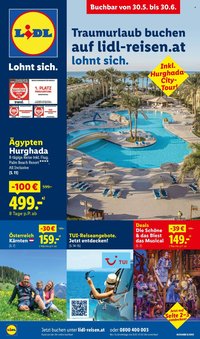 LIDL Flugblatt - Juni Reise-Highlights