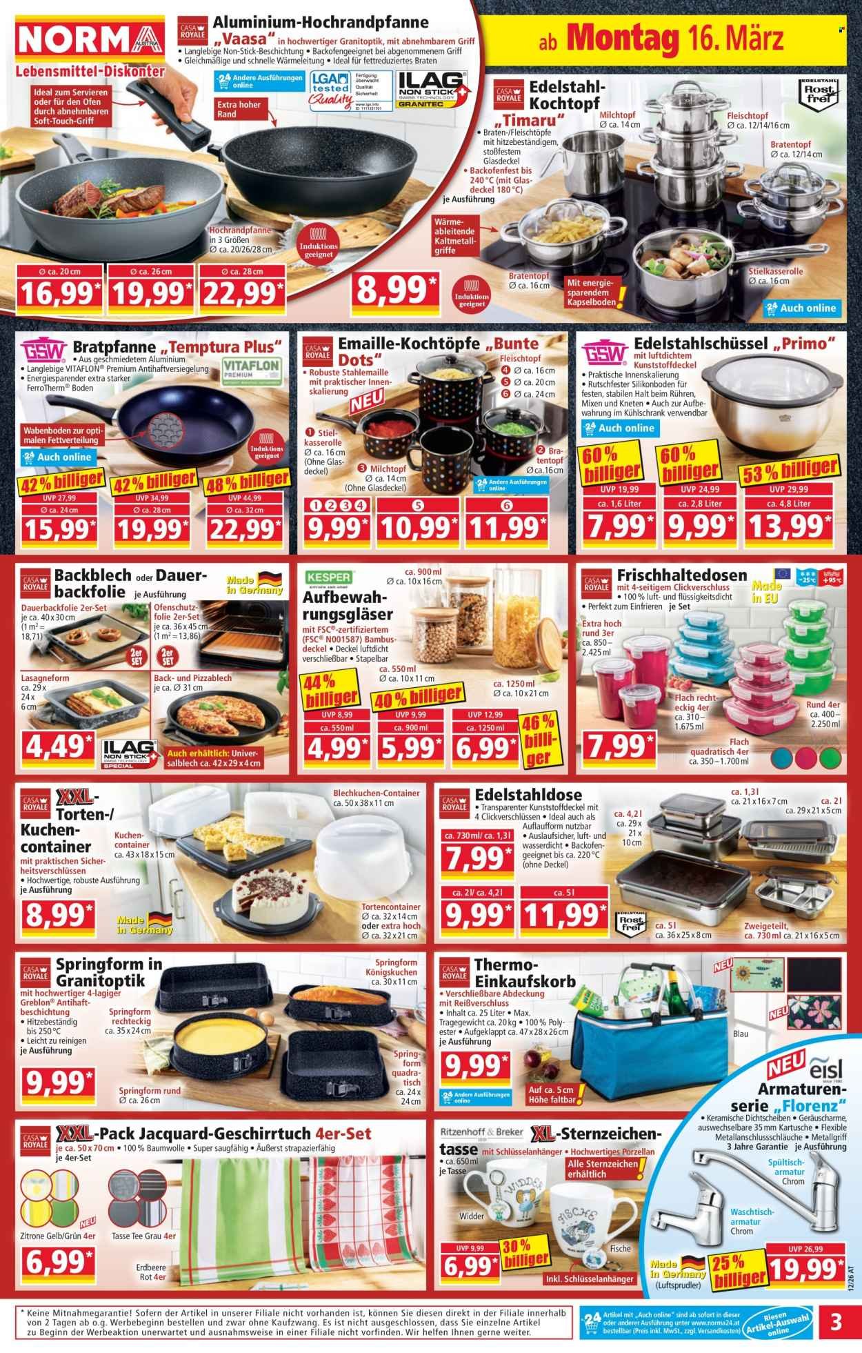 NORMA Flugblatt - Ab Montag, 16.3.2026