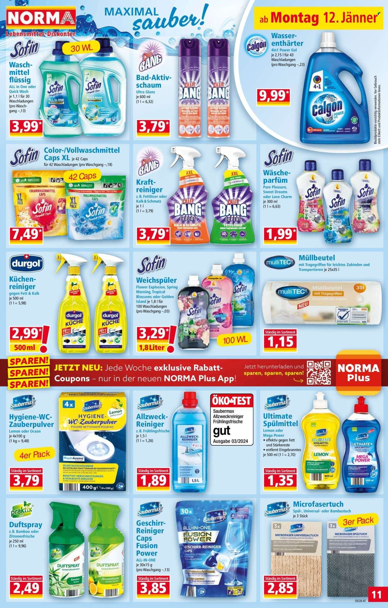 NORMA Flugblatt - Ab Montag, 12.1.2026