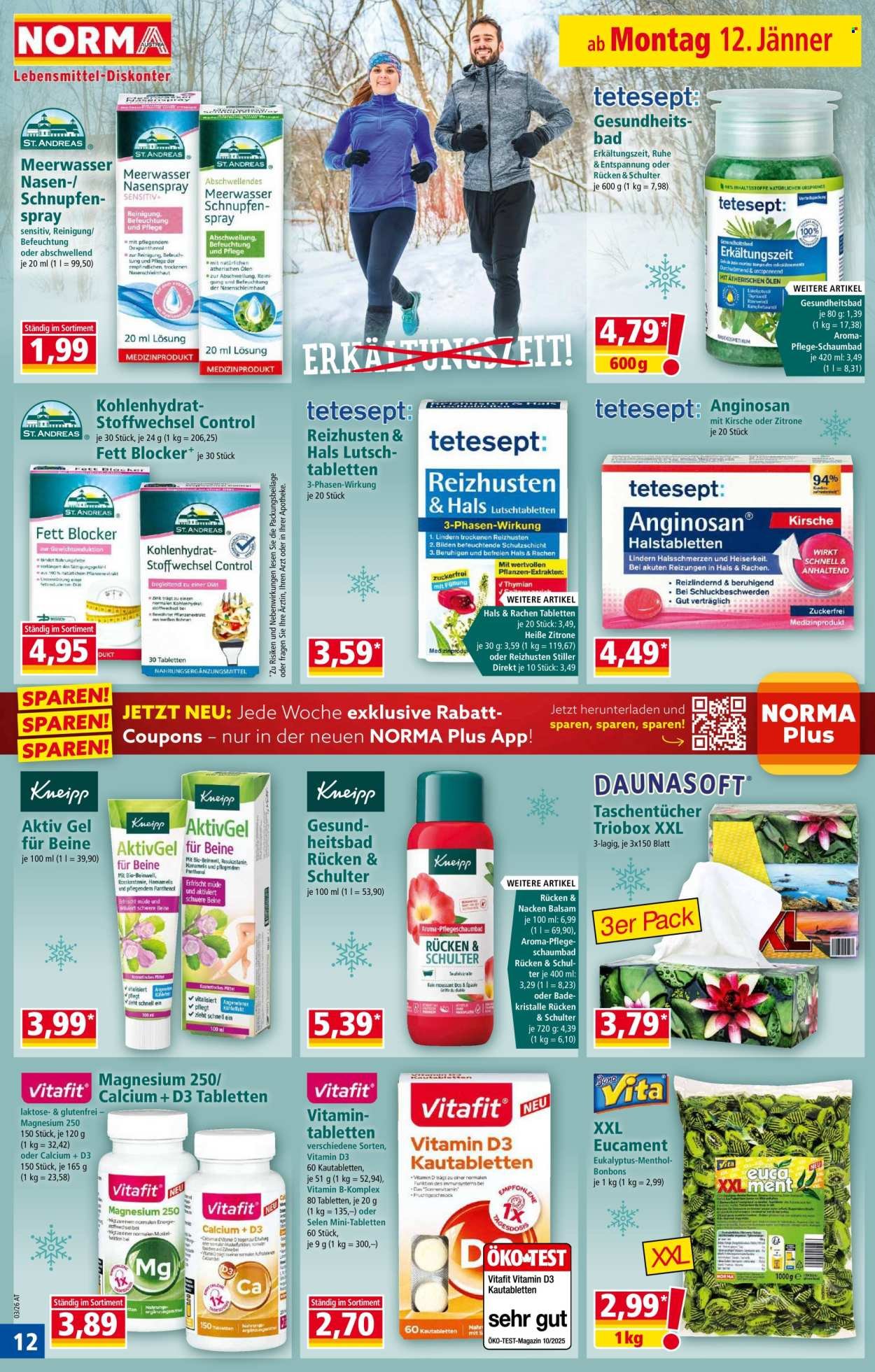 NORMA Flugblatt - Ab Montag, 12.1.2026