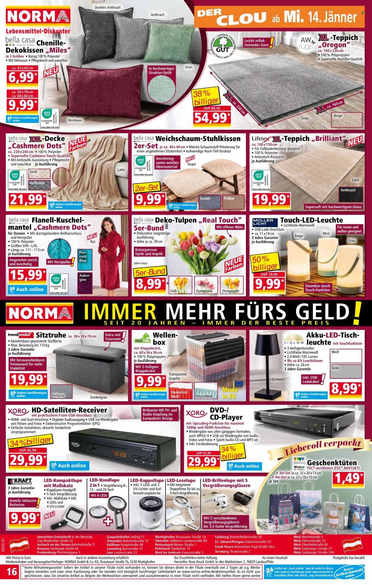 NORMA Flugblatt - Ab Montag, 12.1.2026