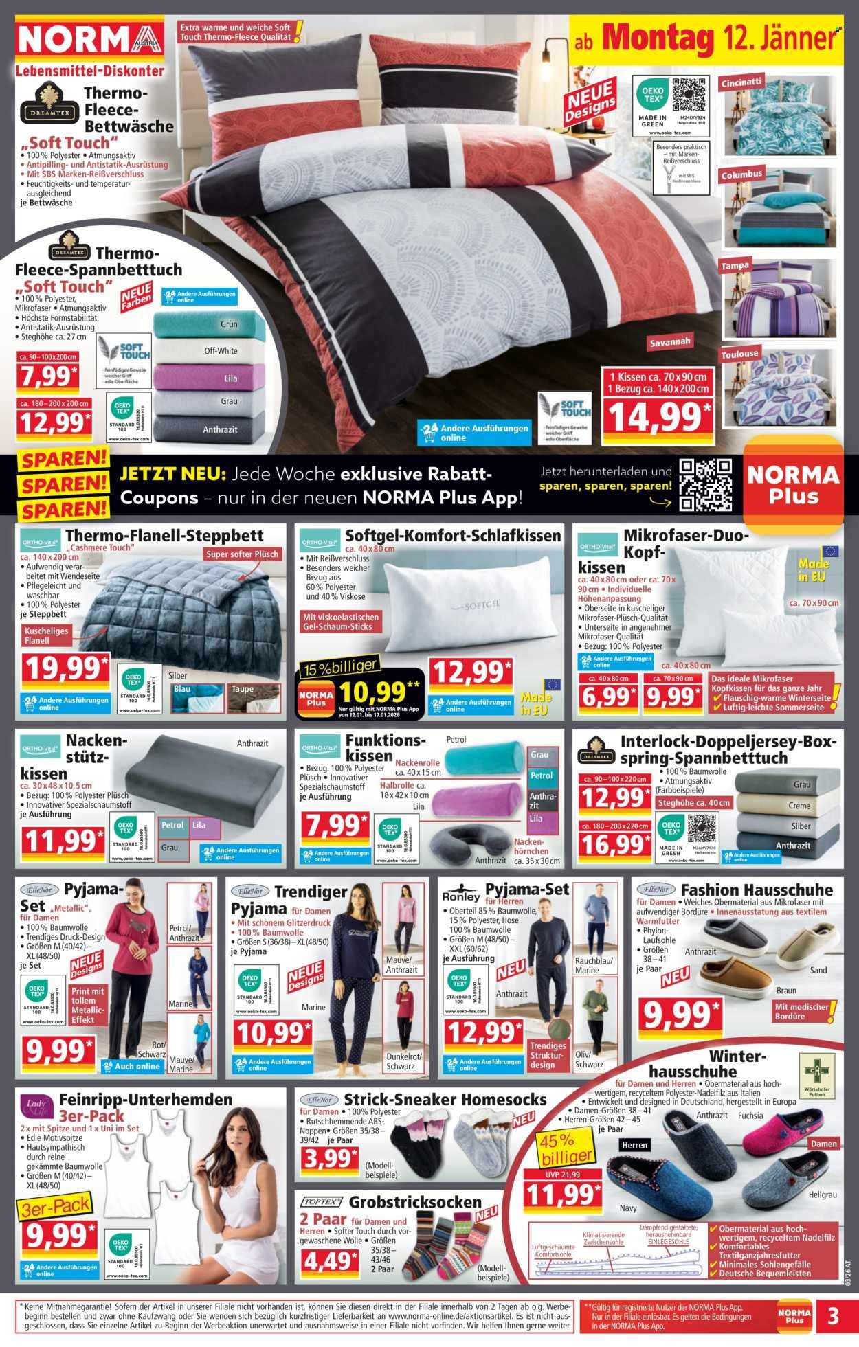 NORMA Flugblatt - Ab Montag, 12.1.2026
