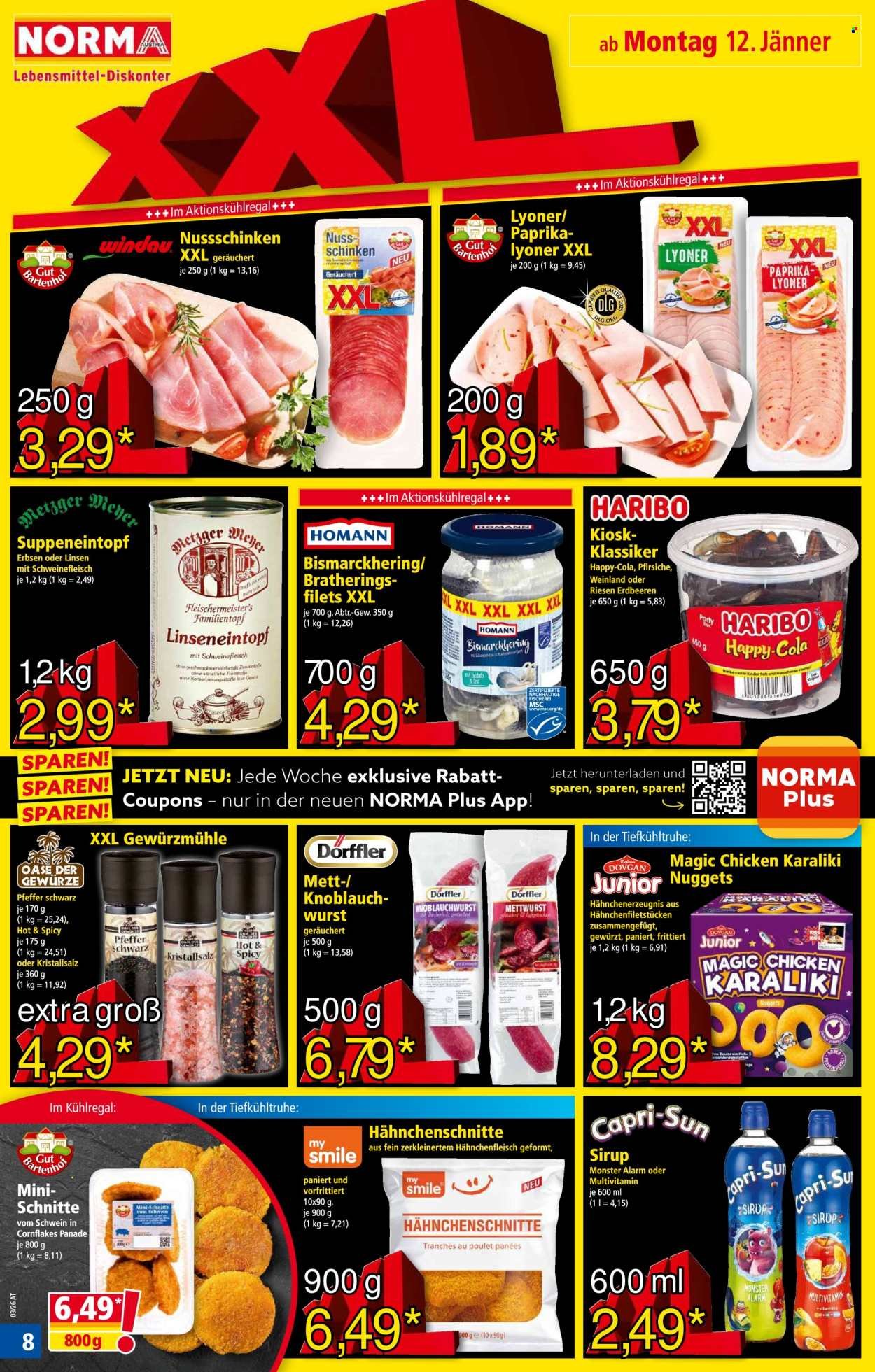 NORMA Flugblatt - Ab Montag, 12.1.2026