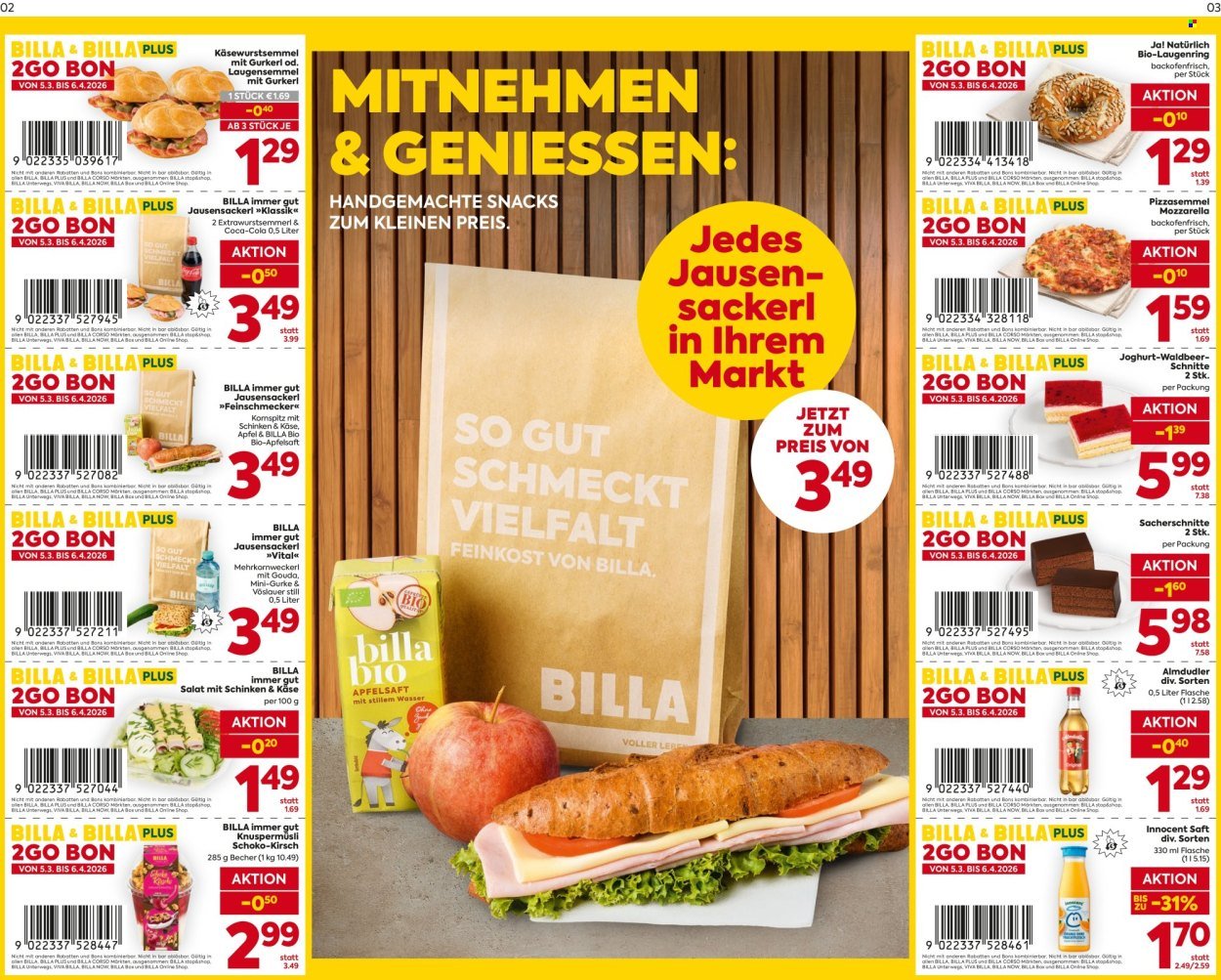 BILLA Flugblatt - Ab Donnerstag, 5.3.2026