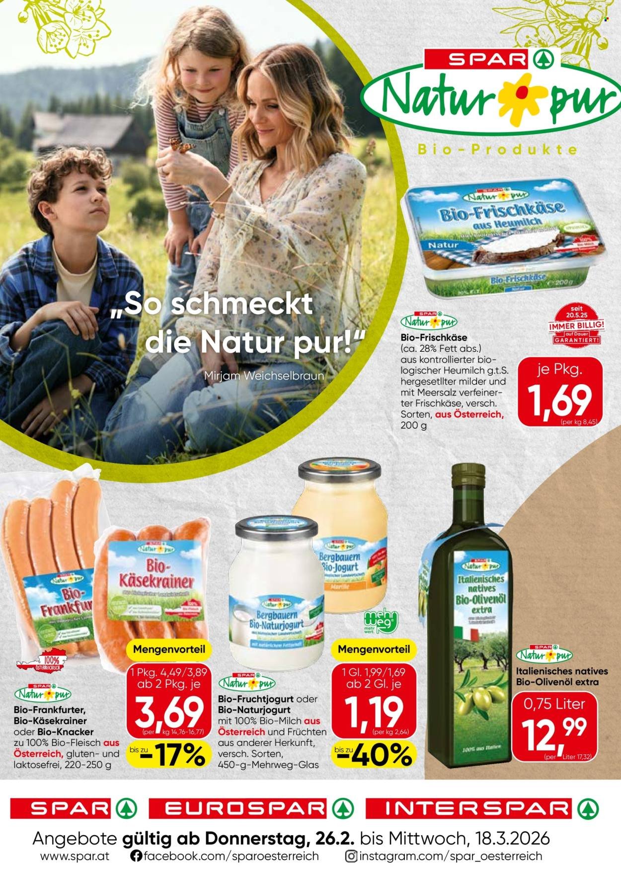SPAR Flugblatt - Natur*pur KW 09