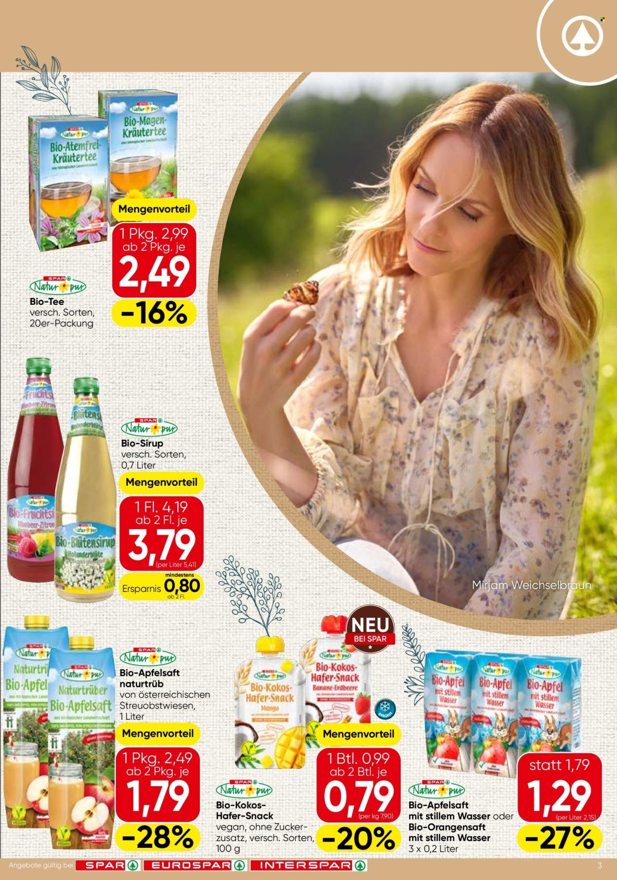 SPAR Flugblatt - Natur*pur KW 09