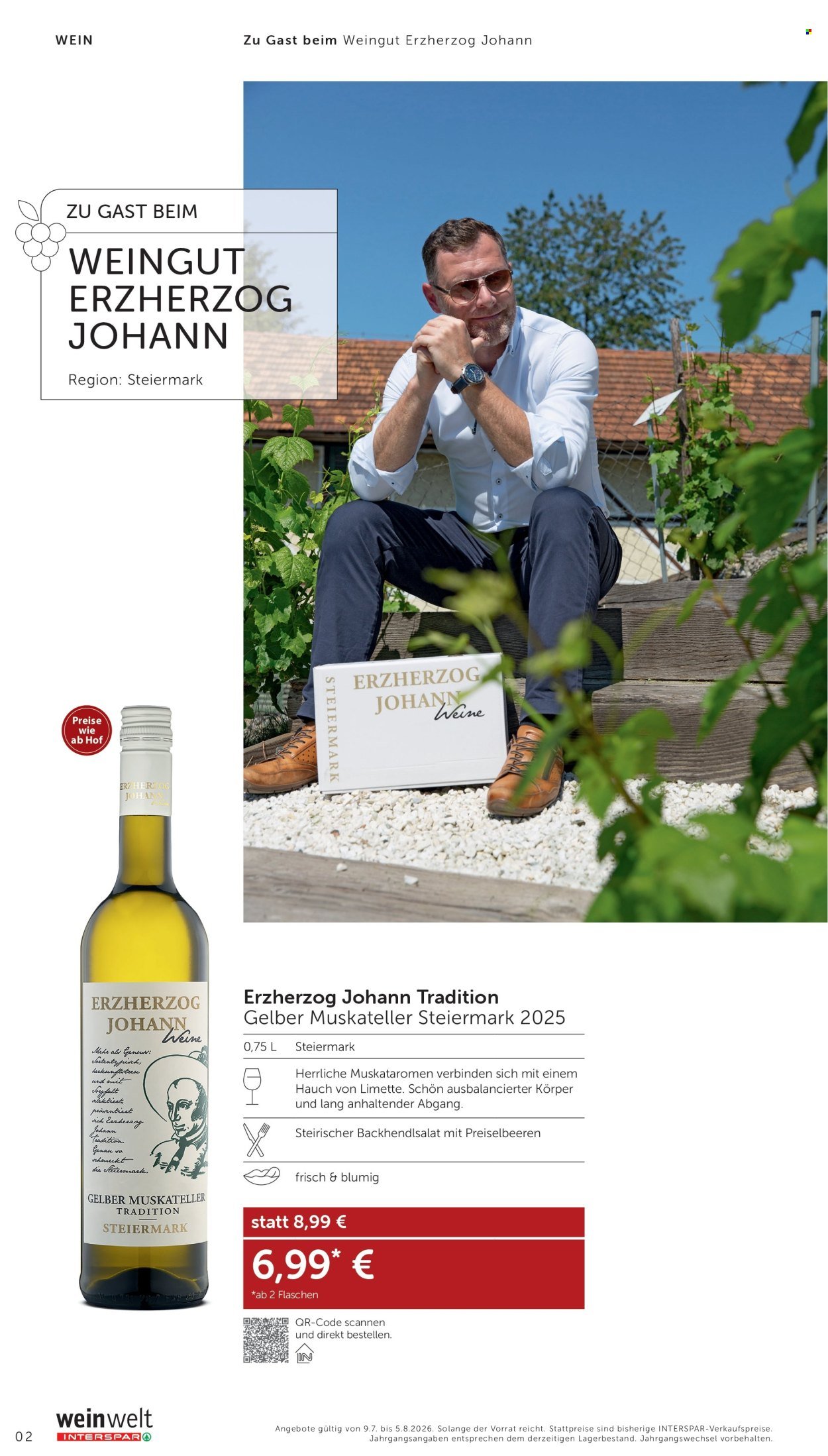 INTERSPAR Flugblatt - Ab Donnerstag, 9.7.2026