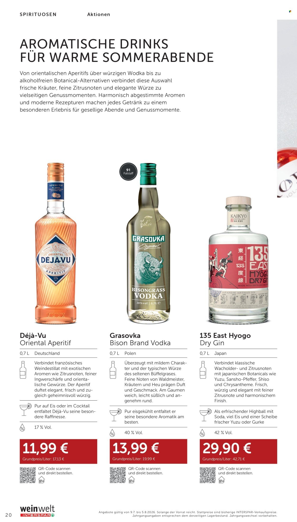 INTERSPAR Flugblatt - Ab Donnerstag, 9.7.2026