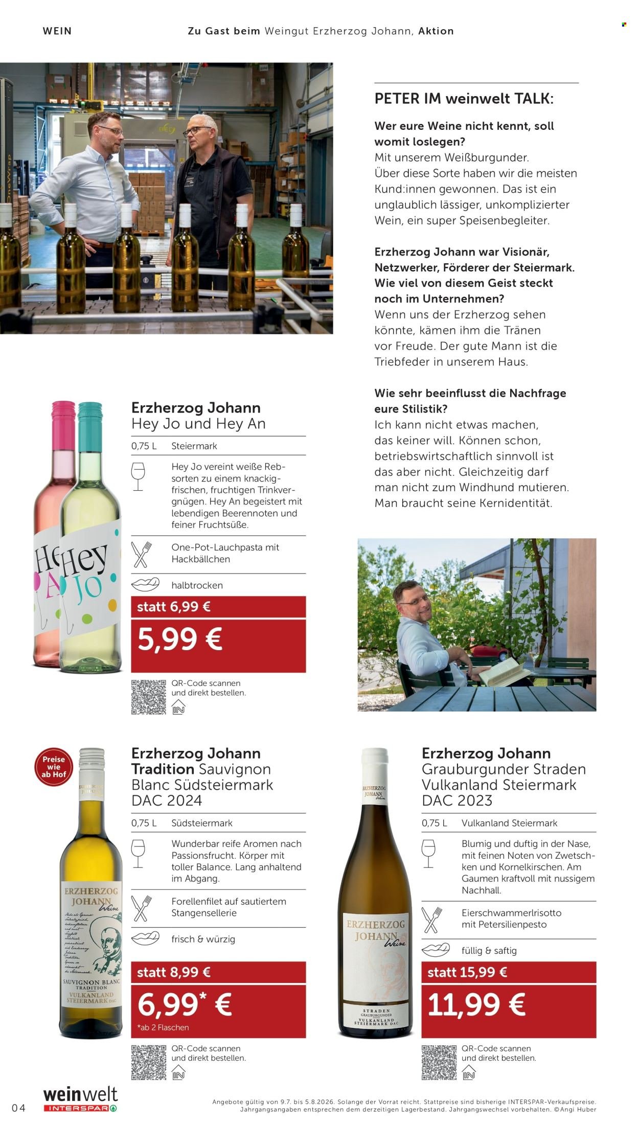INTERSPAR Flugblatt - Ab Donnerstag, 9.7.2026