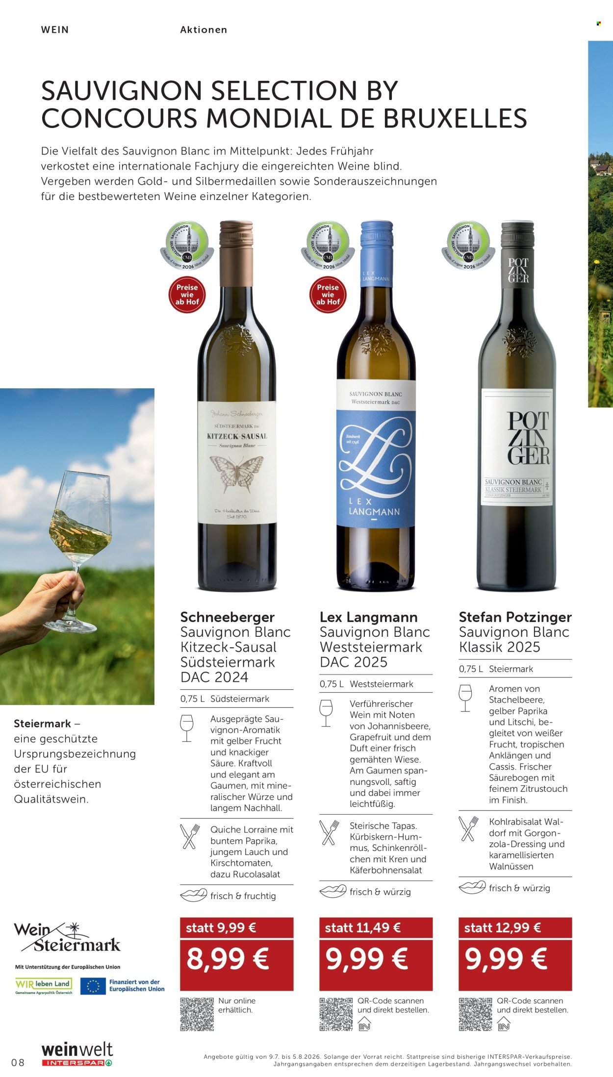 INTERSPAR Flugblatt - Ab Donnerstag, 9.7.2026