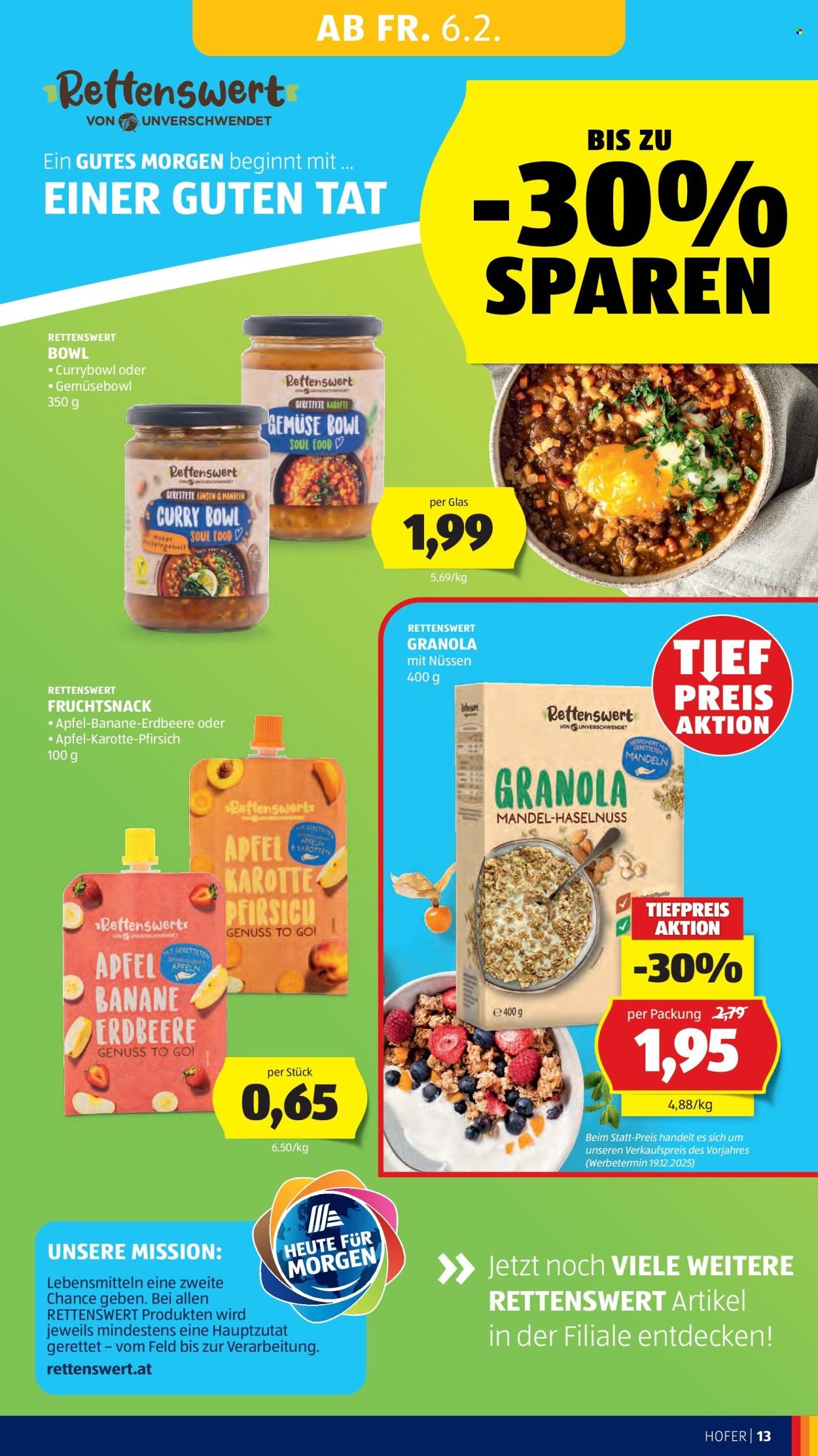 HOFER Flugblatt - Ab Freitag, 6.2.2026