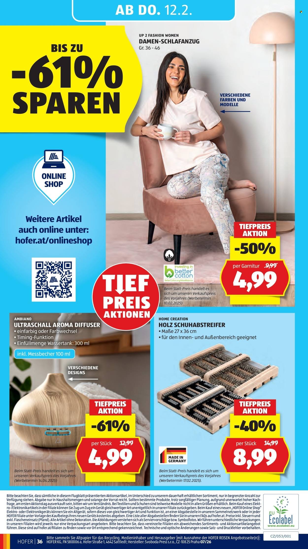 HOFER Flugblatt - Ab Freitag, 6.2.2026