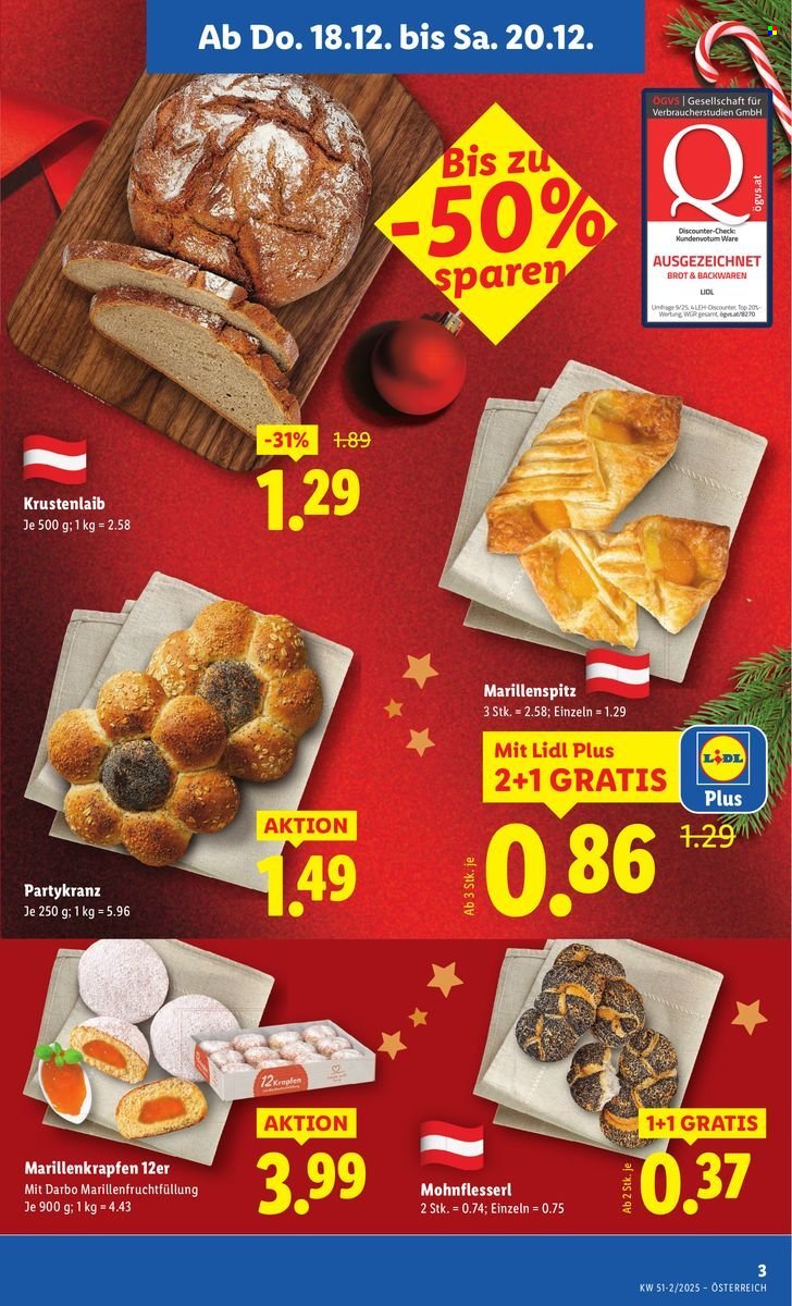 LIDL Flugblatt - Ab Donnerstag, 18.12.2025