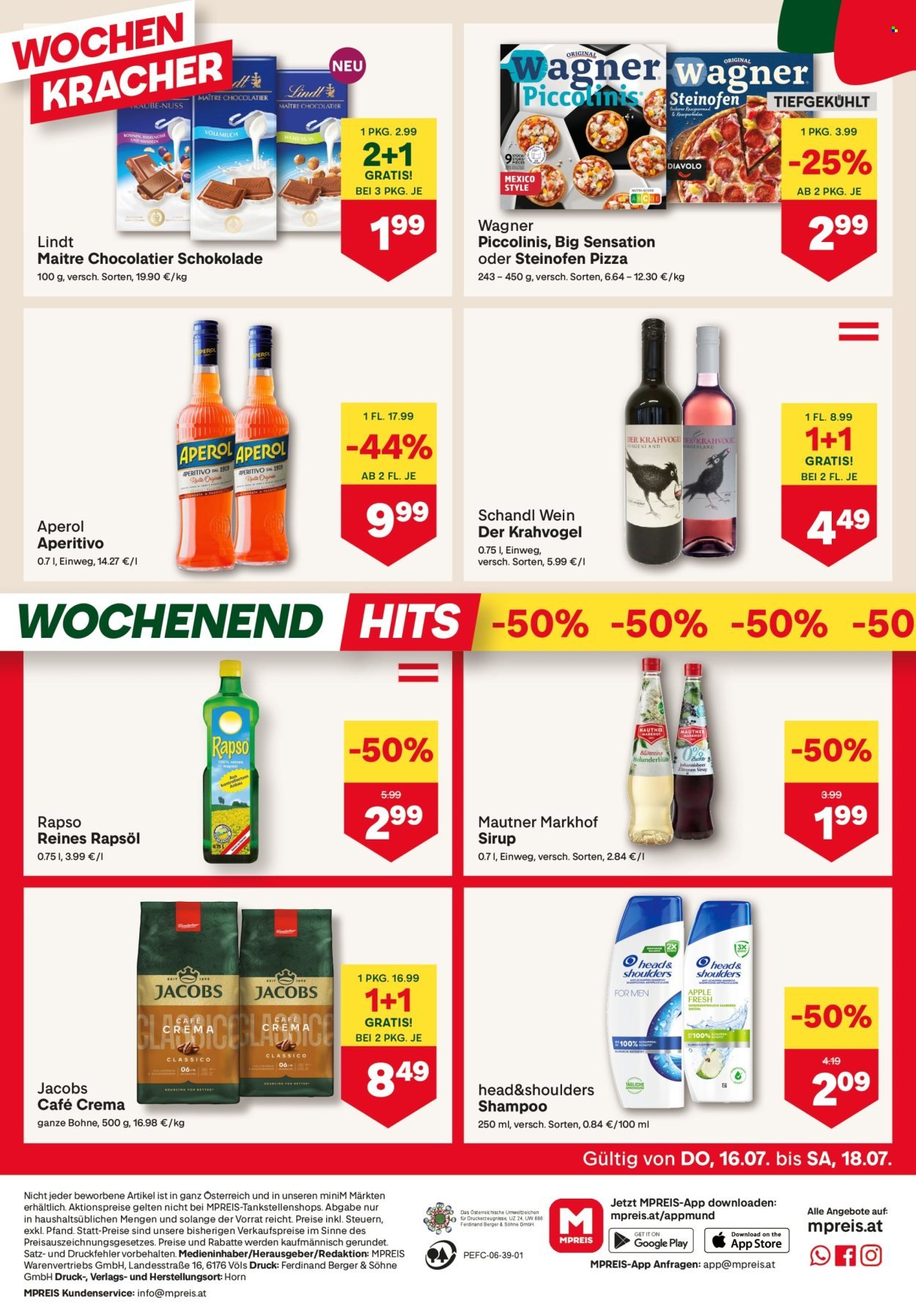 MPREIS Flugblatt - Ab Donnerstag, 16.7.2026