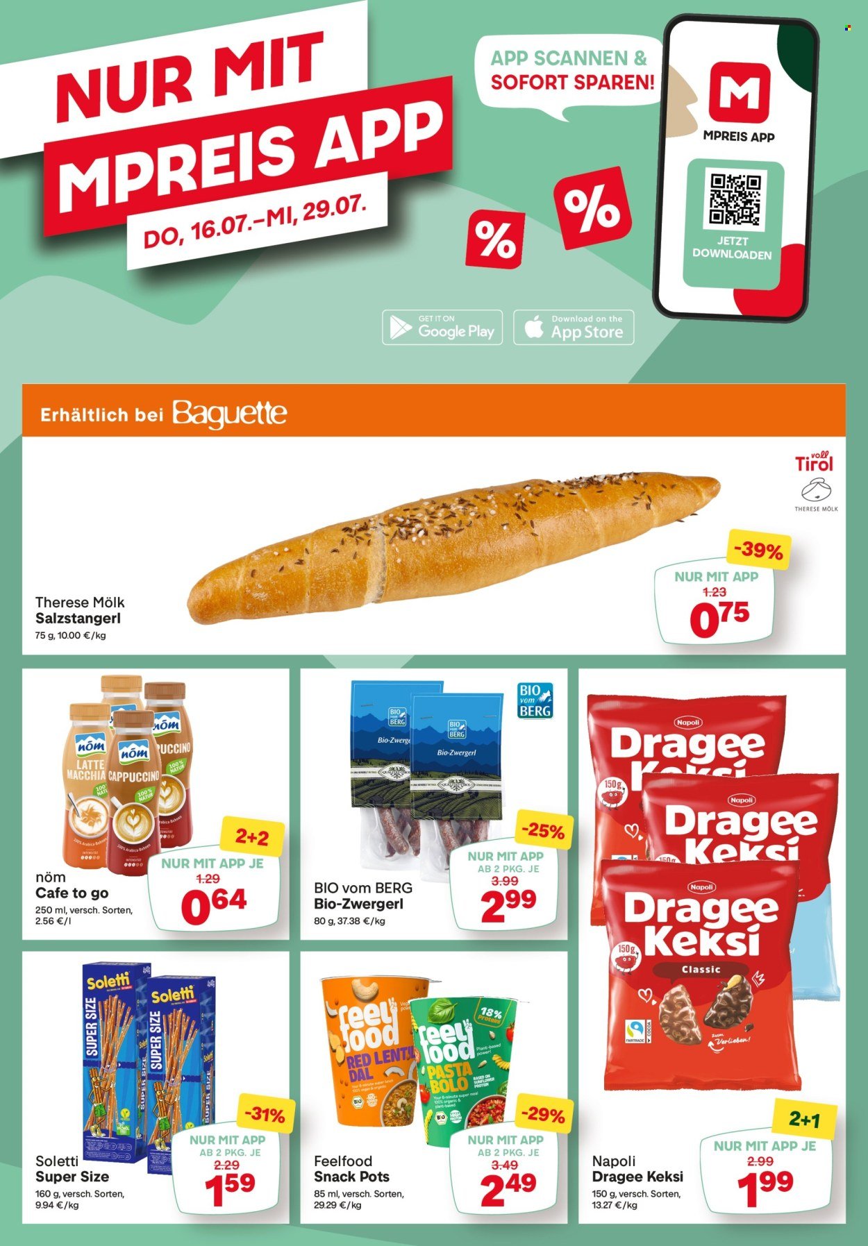 MPREIS Flugblatt - Ab Donnerstag, 16.7.2026