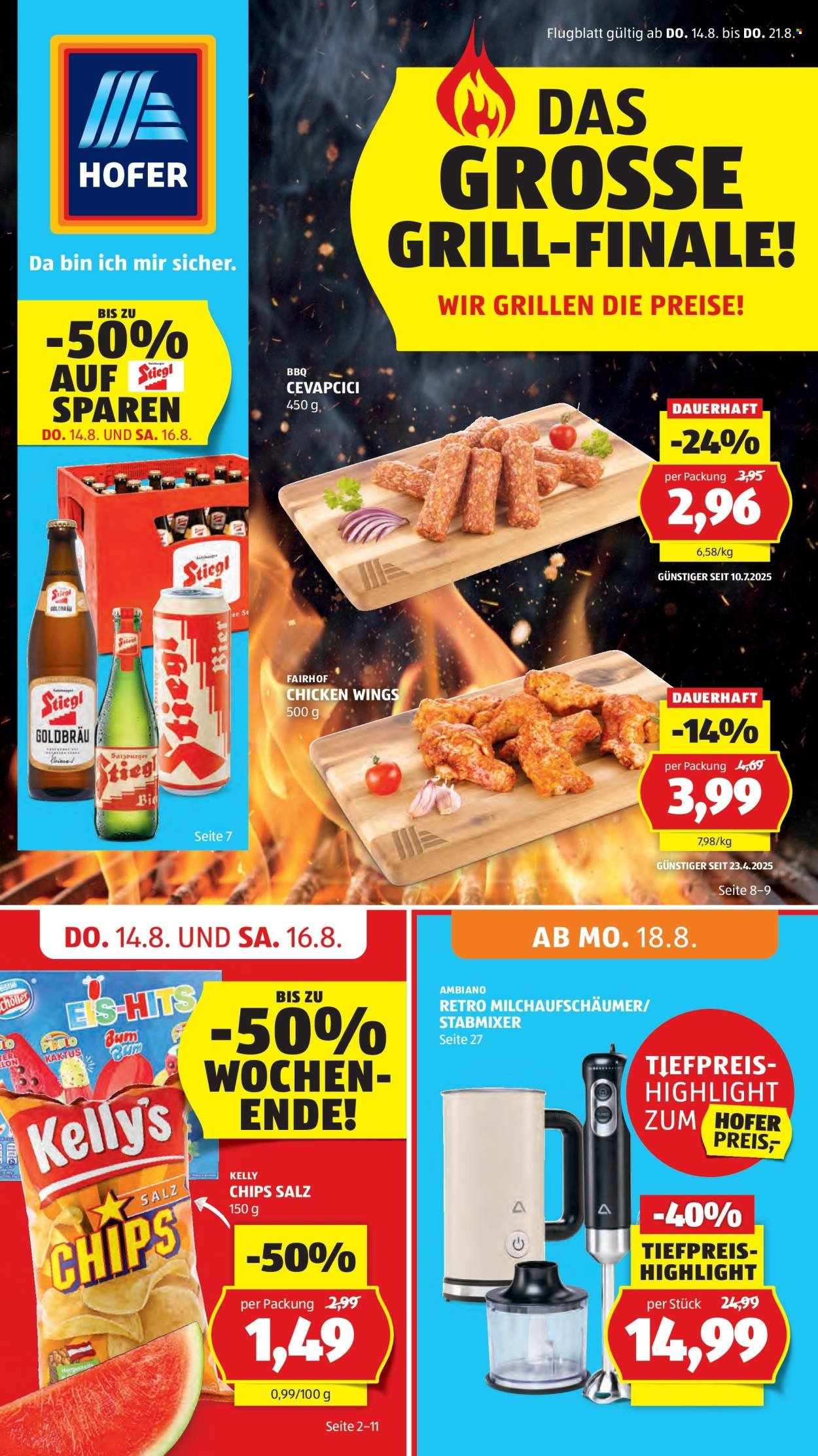 HOFER Flugblatt - Ab Donnerstag, 14.8.2025 (2025-08-14 - 2025-08-21) | 1