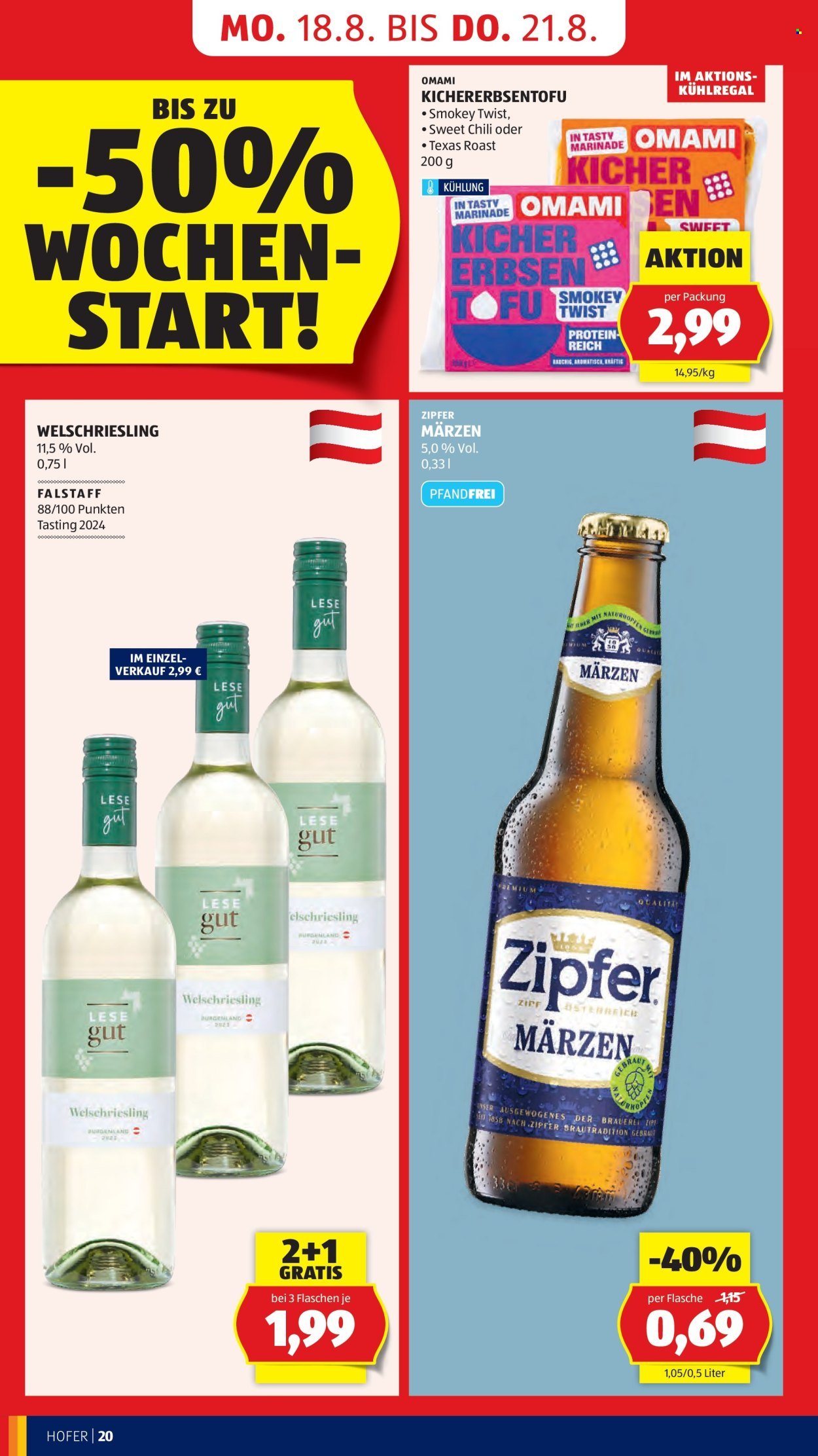 HOFER Flugblatt - Ab Donnerstag, 14.8.2025 (2025-08-14 - 2025-08-21)