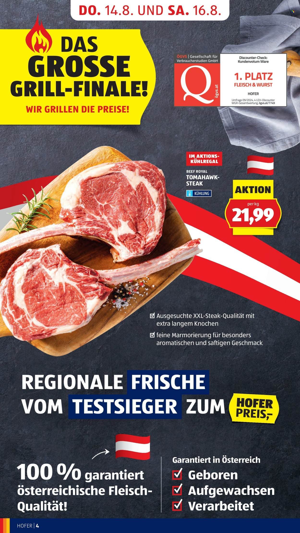 HOFER Flugblatt - Ab Donnerstag, 14.8.2025 (2025-08-14 - 2025-08-21)
