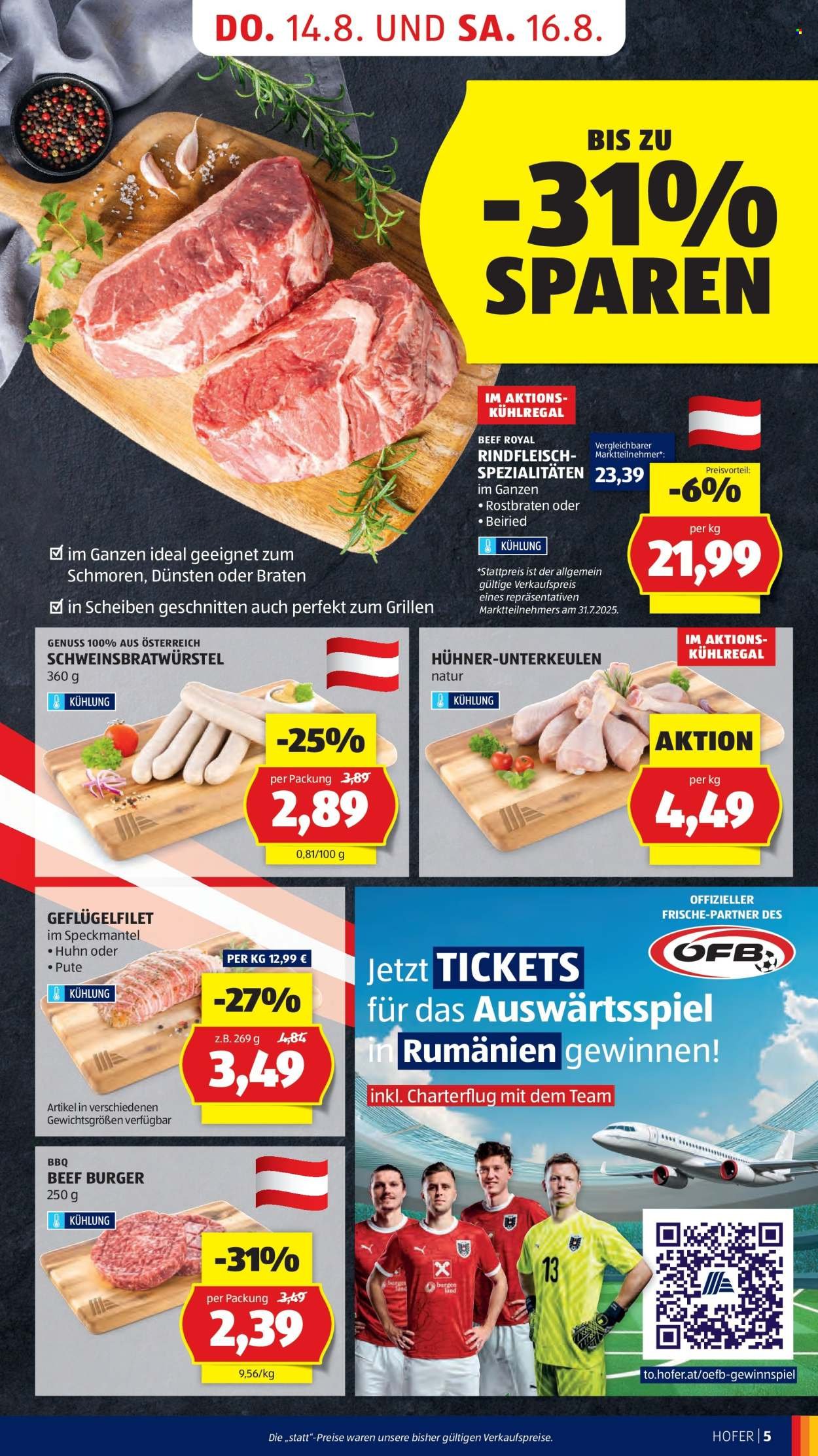 HOFER Flugblatt - Ab Donnerstag, 14.8.2025 (2025-08-14 - 2025-08-21)