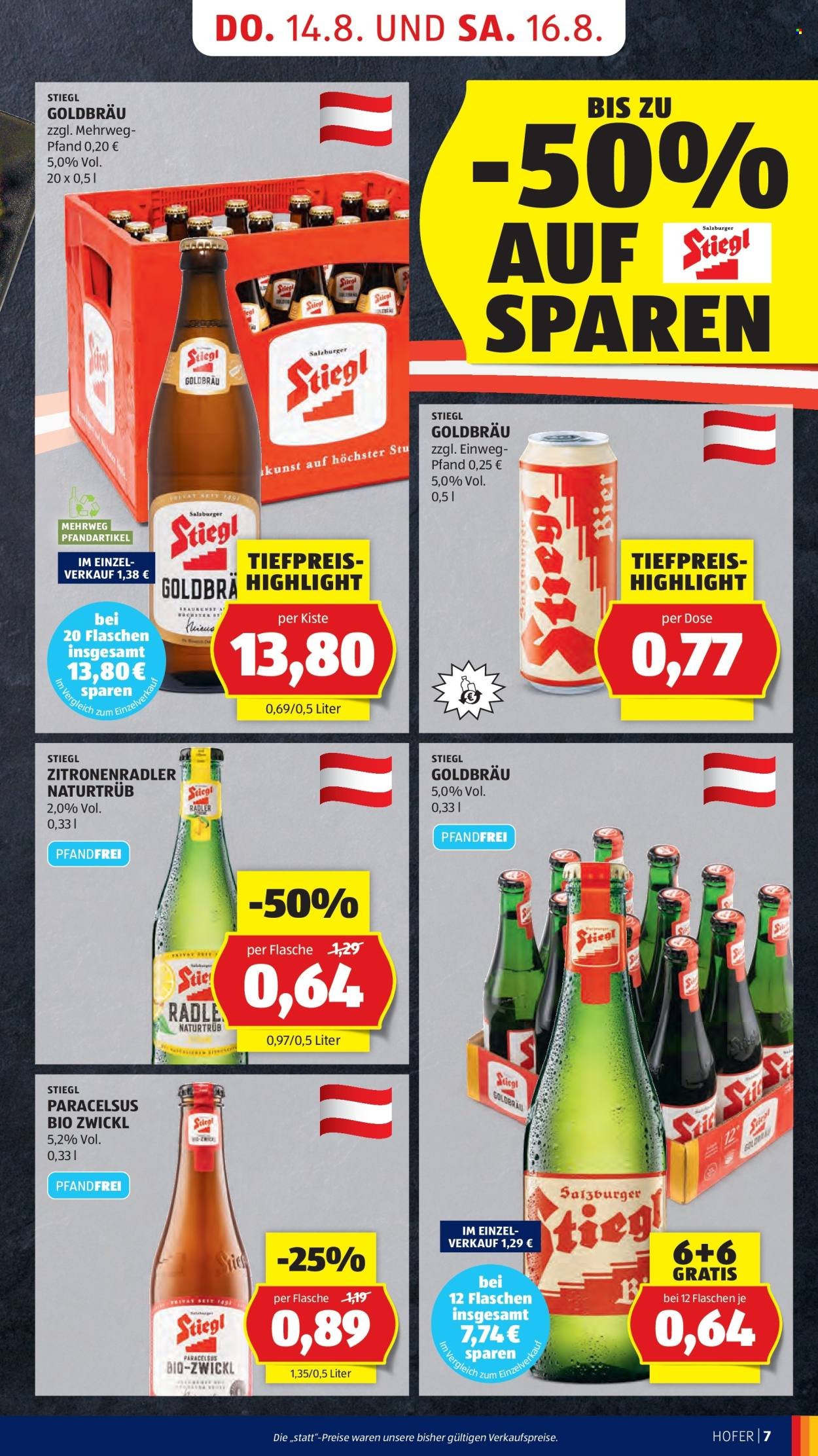 HOFER Flugblatt - Ab Donnerstag, 14.8.2025 (2025-08-14 - 2025-08-21)