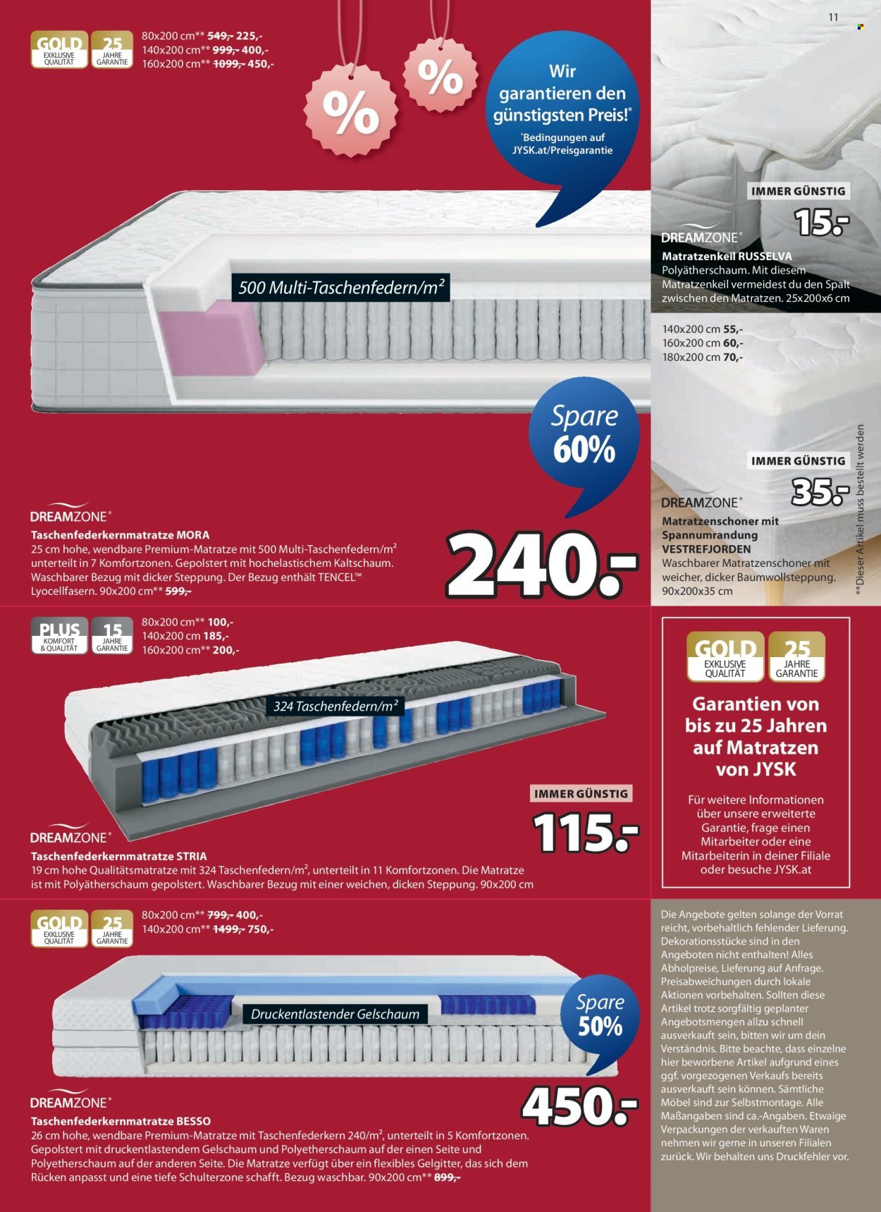 JYSK Flugblatt - Großartige Angebote