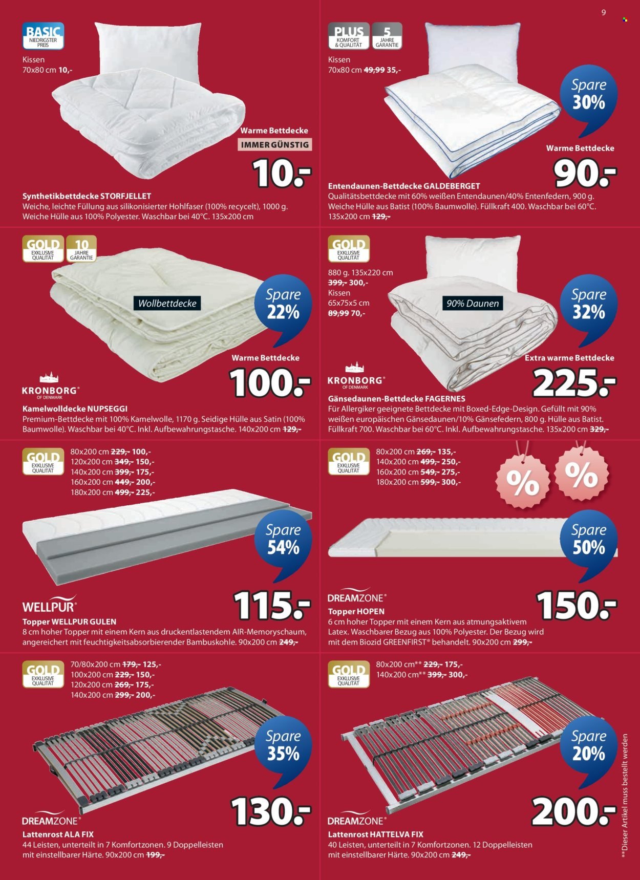 JYSK Flugblatt - Großartige Angebote