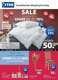 JYSK Flugblatt - Großartige Angebote
