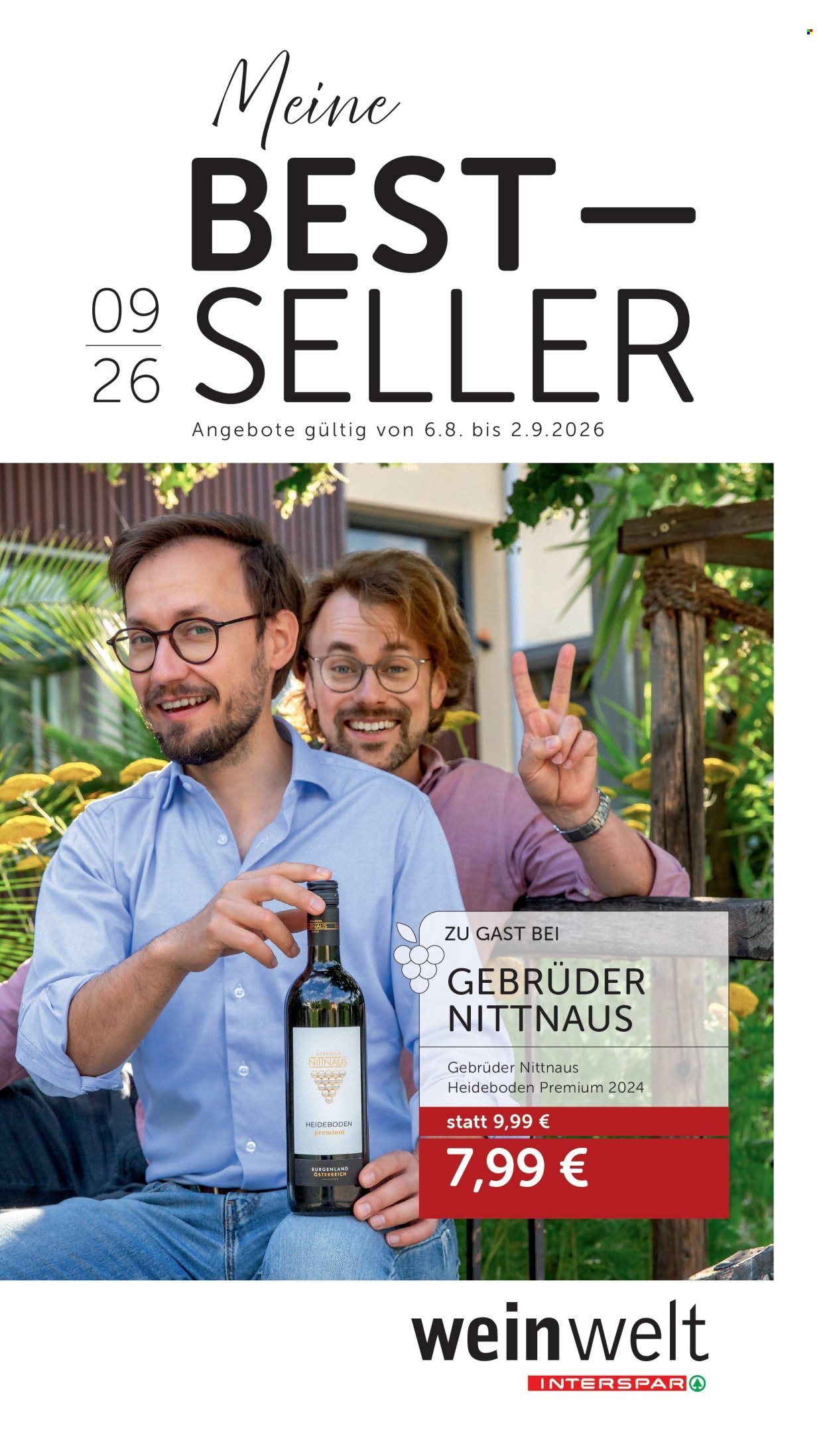 INTERSPAR Flugblatt - Ab Donnerstag, 6.8.2026