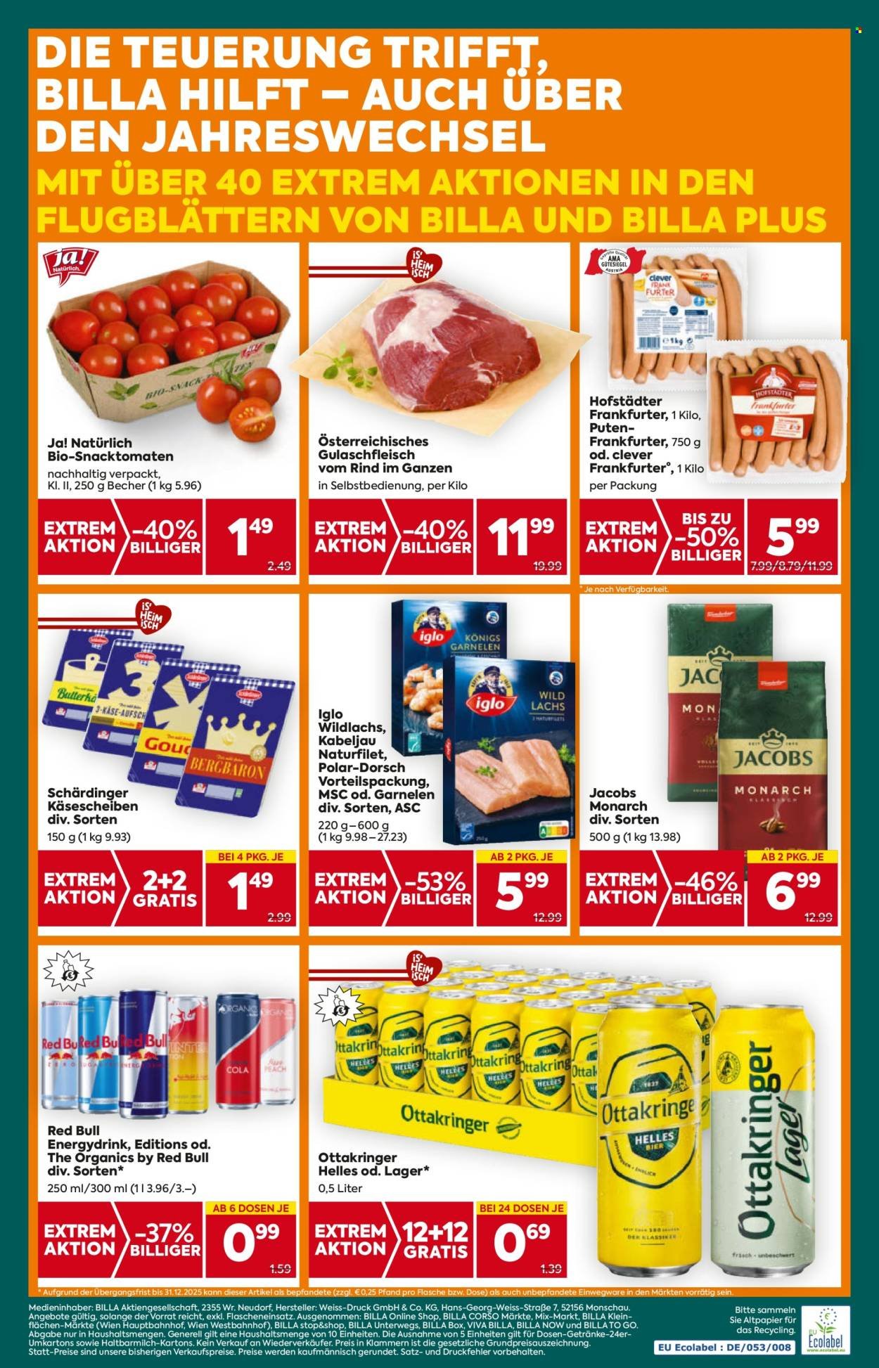 BILLA PLUS Flugblatt - Ab Samstag, 27.12.2025