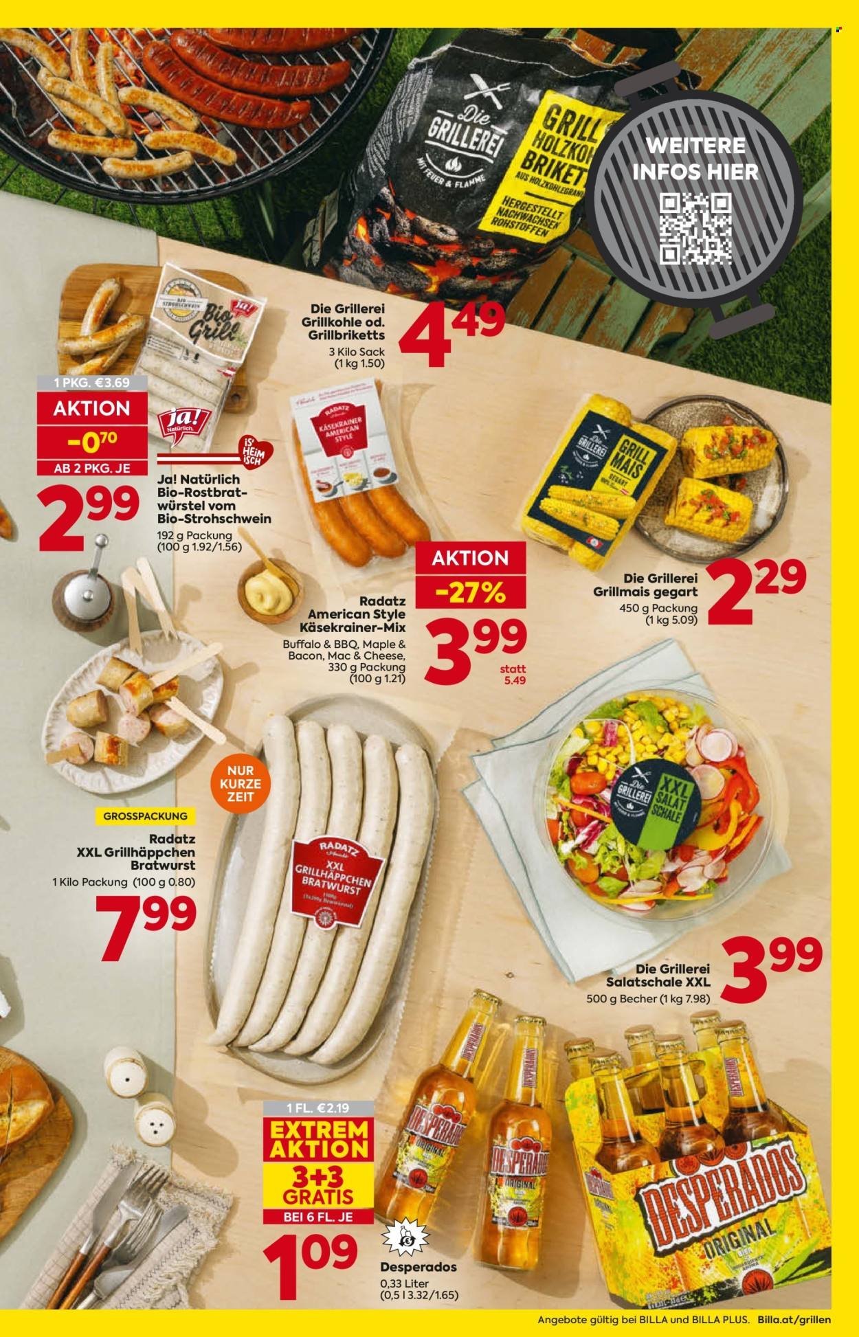 BILLA Flugblatt - Grillen
