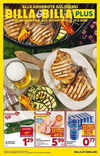 BILLA Flugblatt - Grillen
