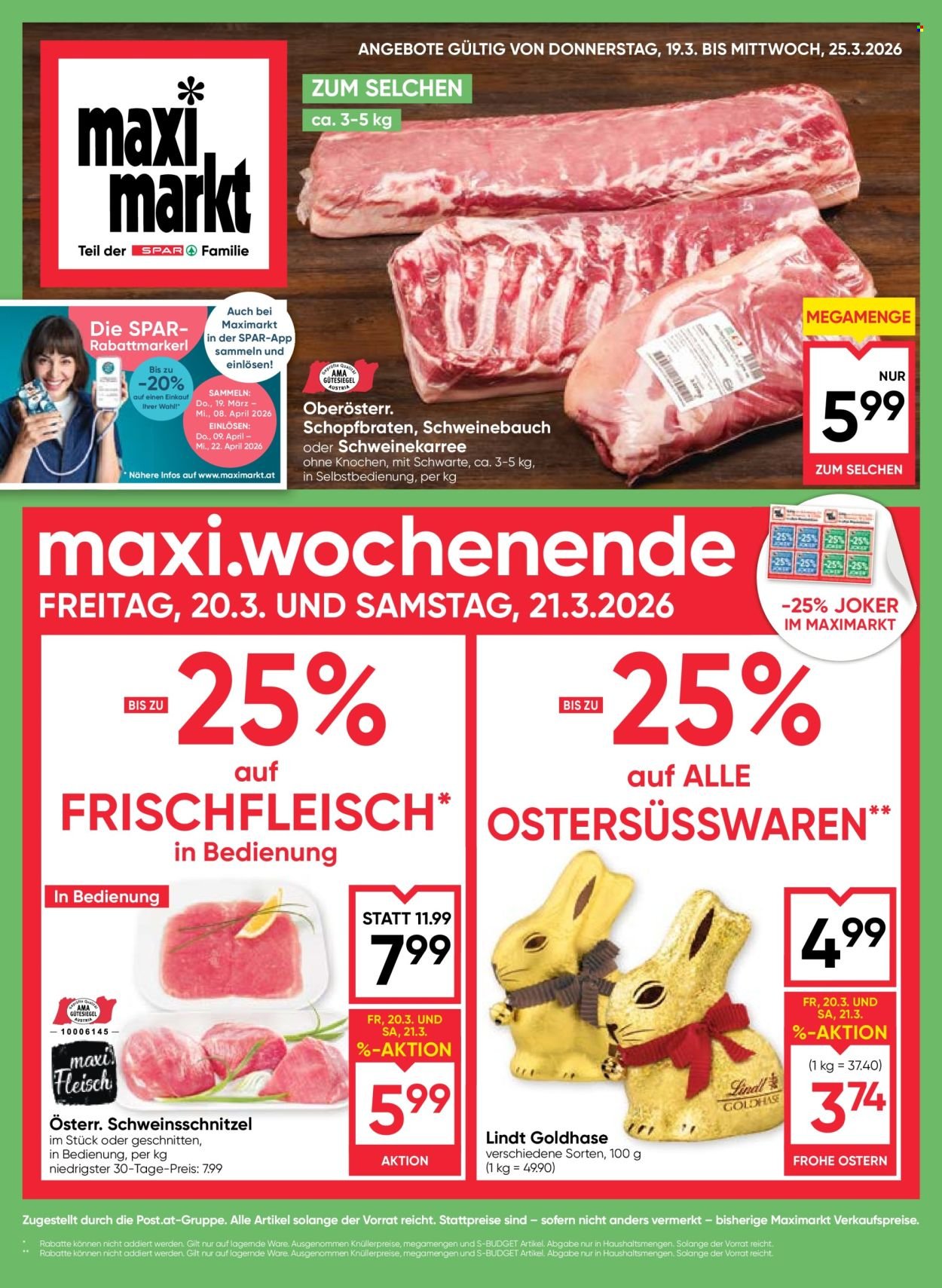 MAXIMARKT Flugblatt - Ab Donnerstag, 19.3.2026