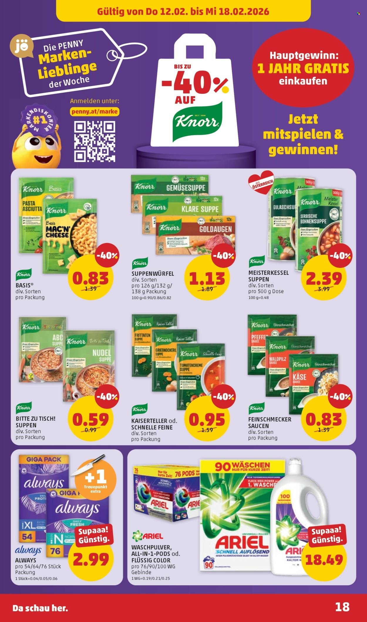 PENNY Flugblatt - Ab Donnerstag, 12.2.2026
