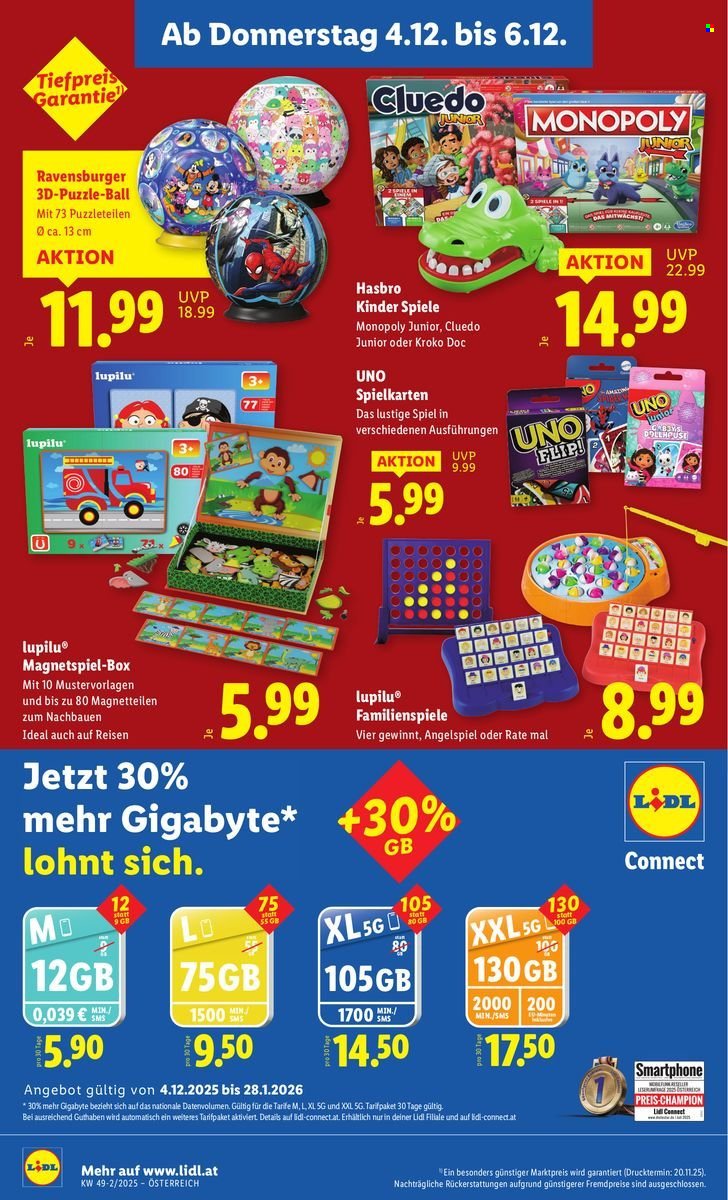 LIDL Flugblatt - Ab Donnerstag, 4.12.2025
