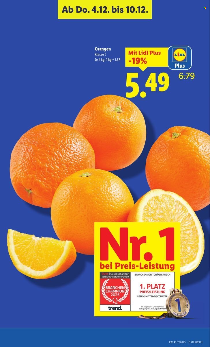 LIDL Flugblatt - Ab Donnerstag, 4.12.2025