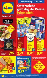 LIDL Flugblatt - Ab Donnerstag, 4.12.2025