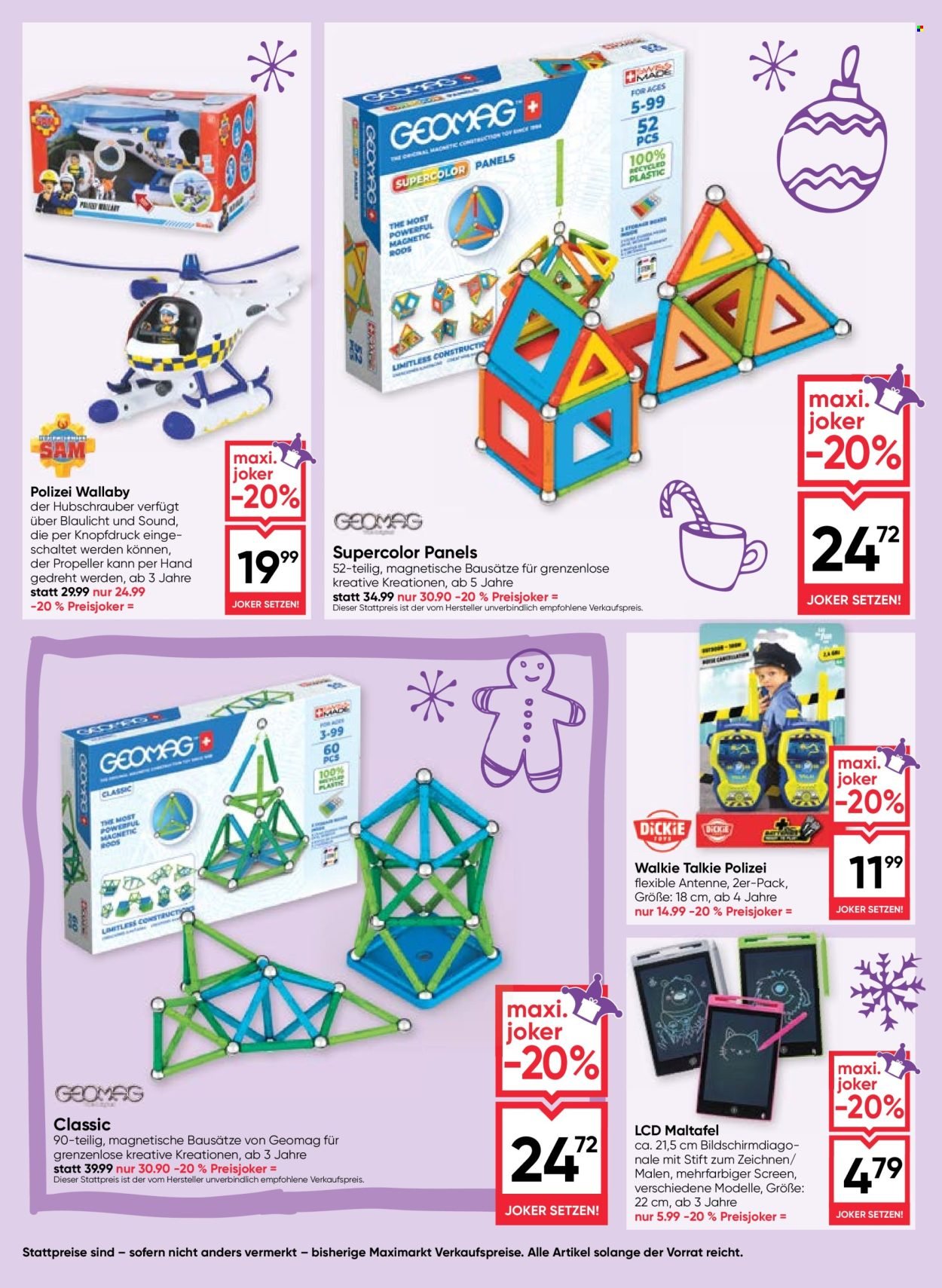 MAXIMARKT Flugblatt - Ab Donnerstag, 30.10.2025 (2025-10-30 - 2025-12-24) | 38